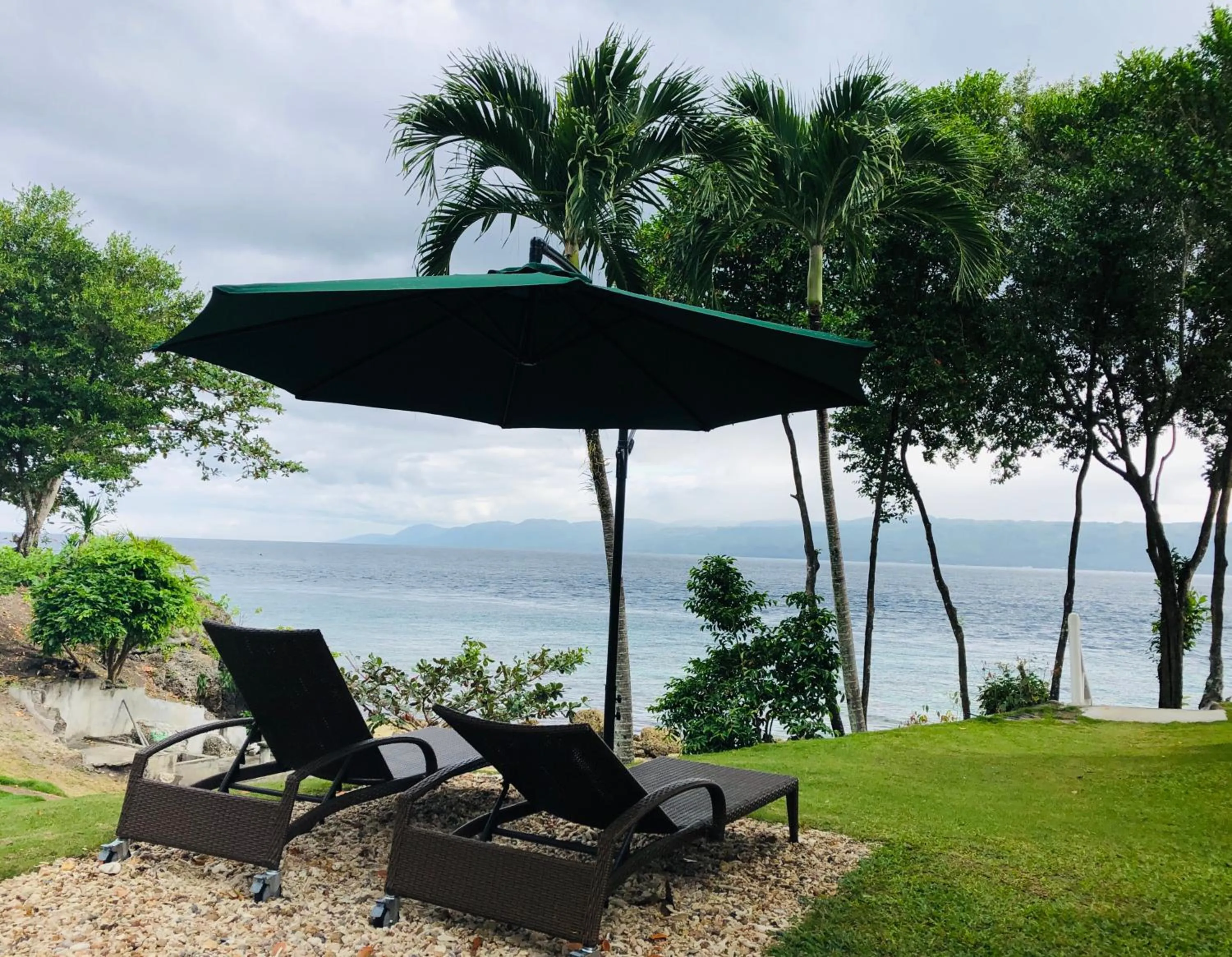 Garden in Wuthering Heights Bed & Breakfast by the Sea