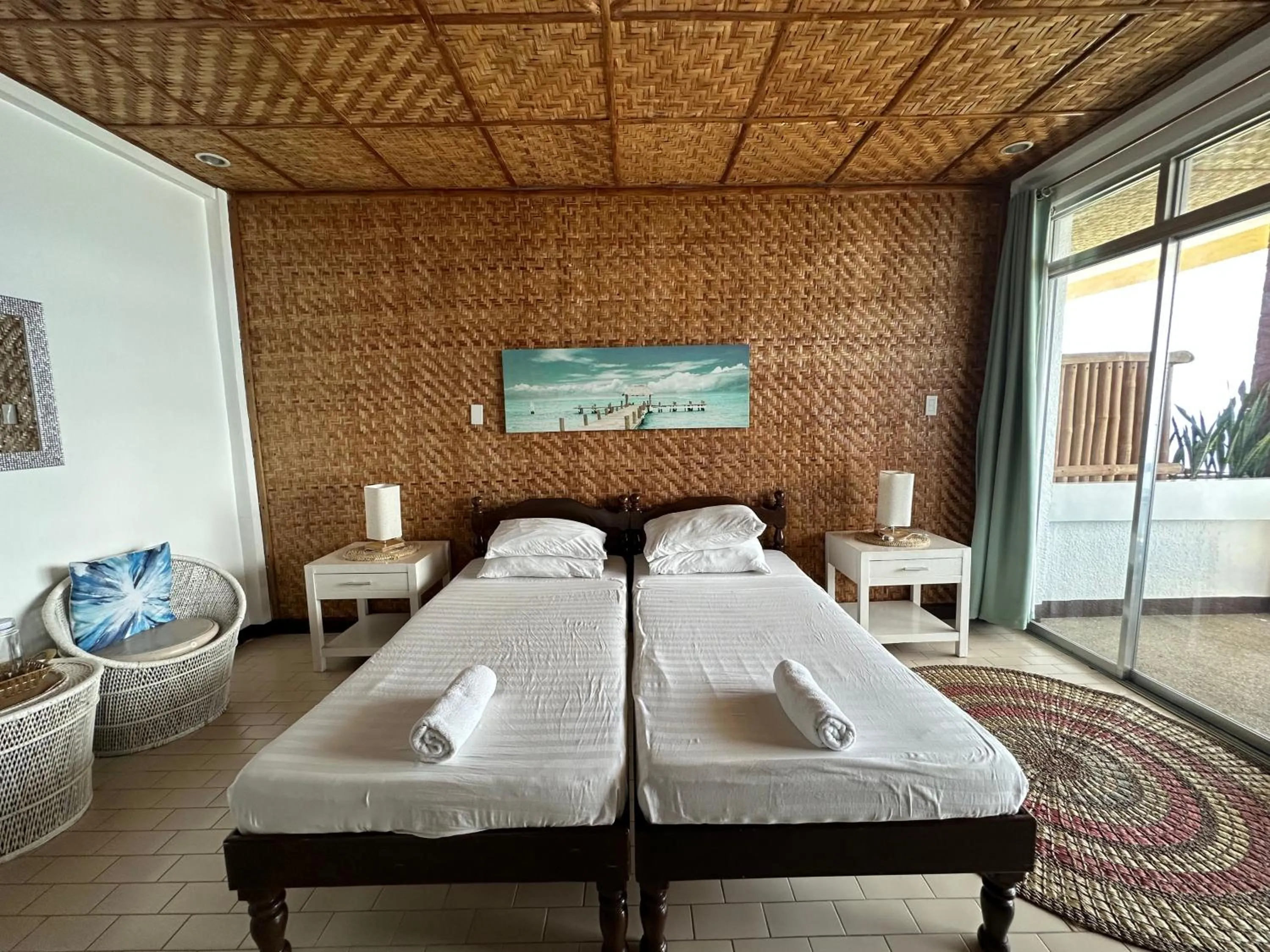 Bedroom, Bed in Wuthering Heights Bed & Breakfast by the Sea