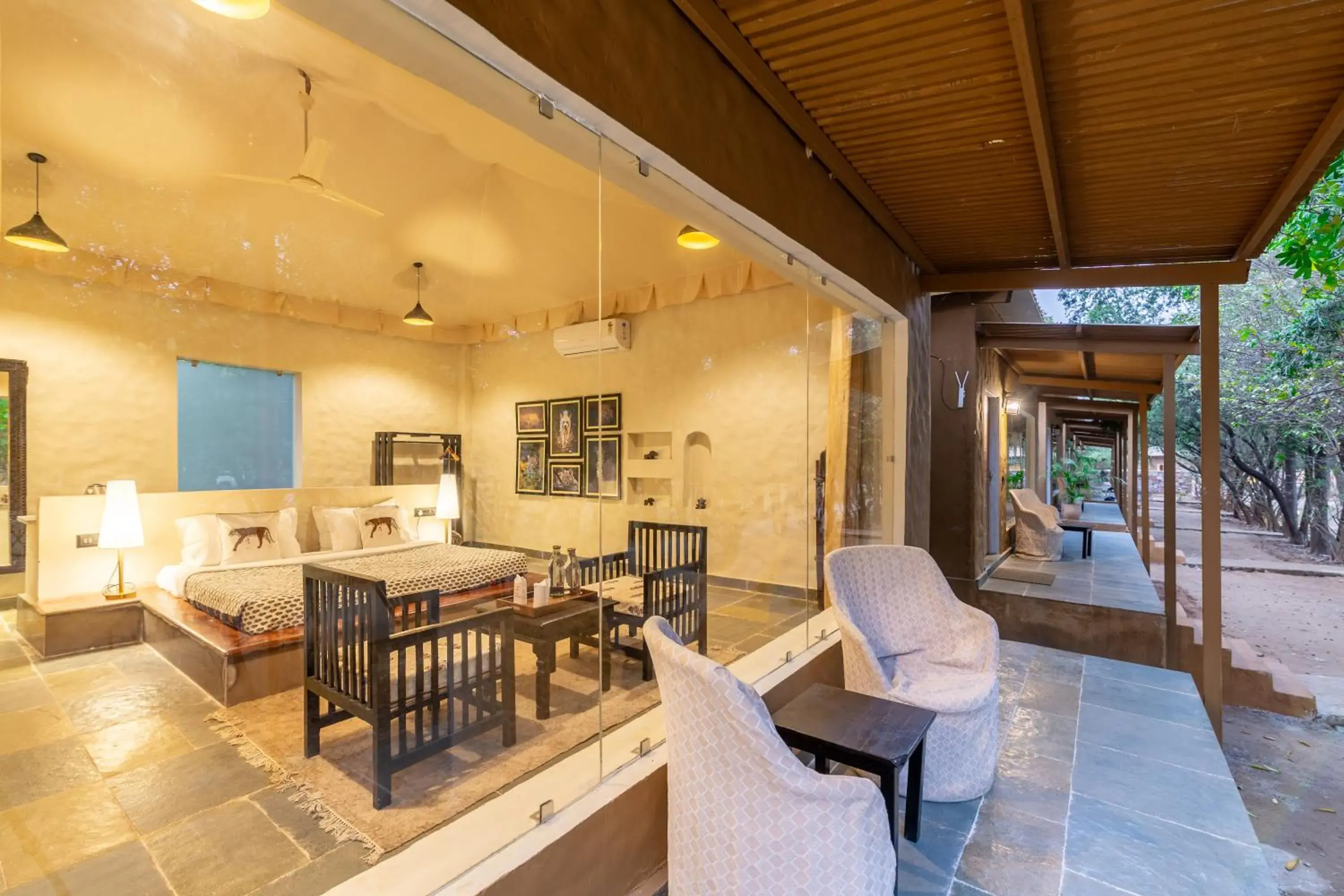 Garden View Villa - single occupancy in Ranthambore Tiger Machan Garden View Villa - single occupancy in Ranthambore Tiger Machan