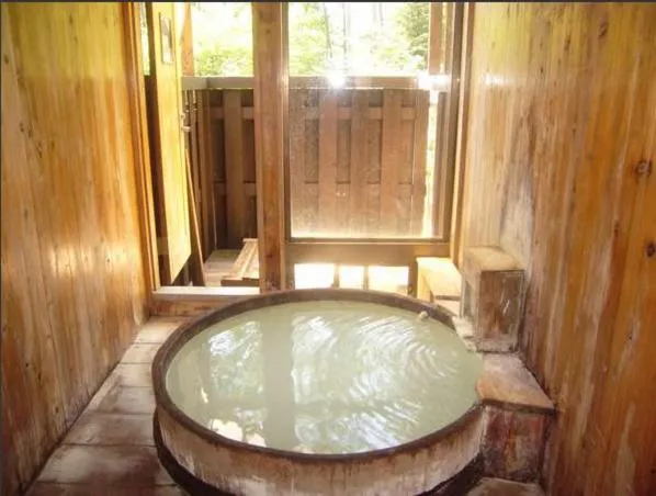 Hot Spring Bath in Poetical