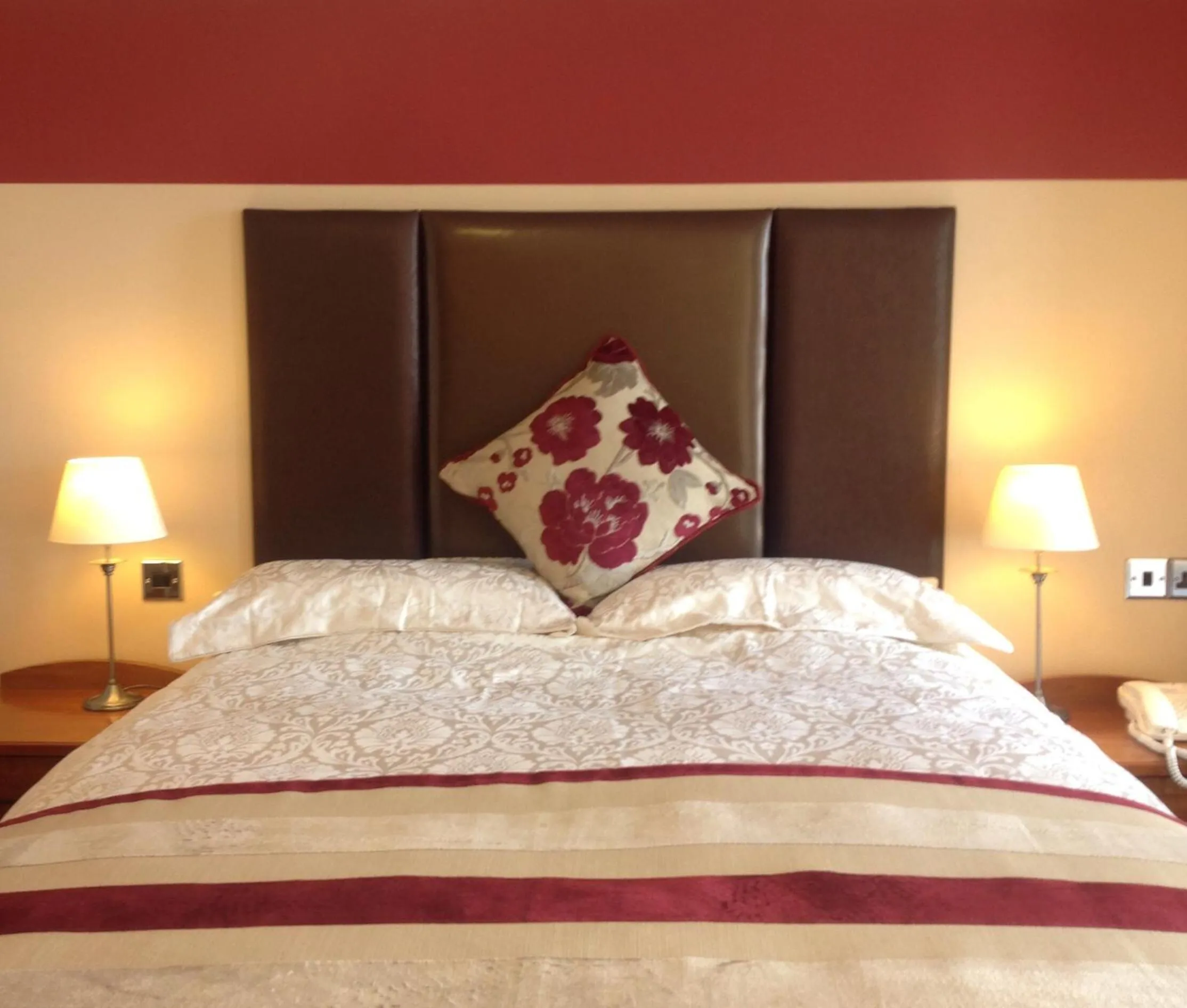 Bed in Fitzgeralds Hotel