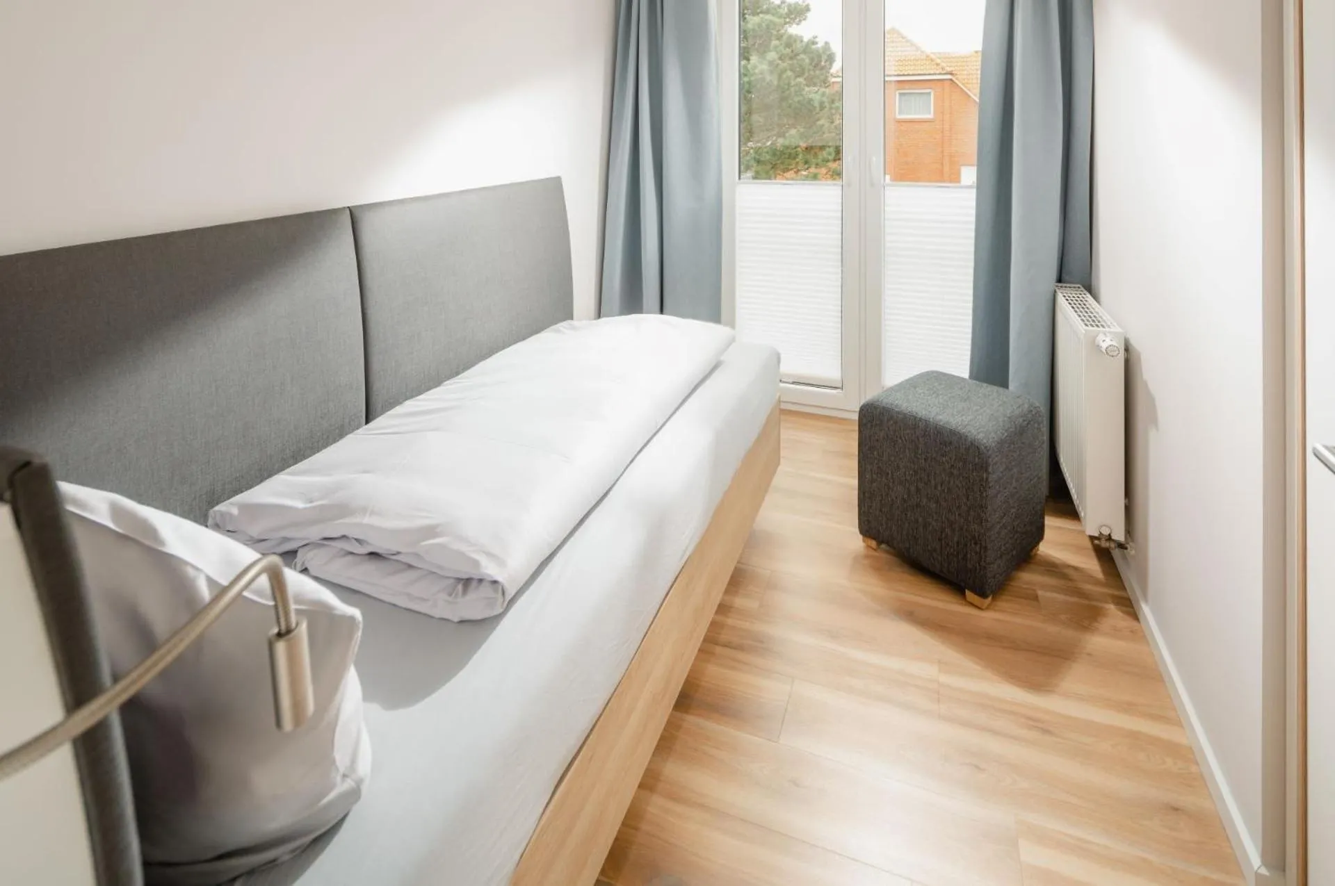 Bedroom, Bed in Apartmenthaus B3