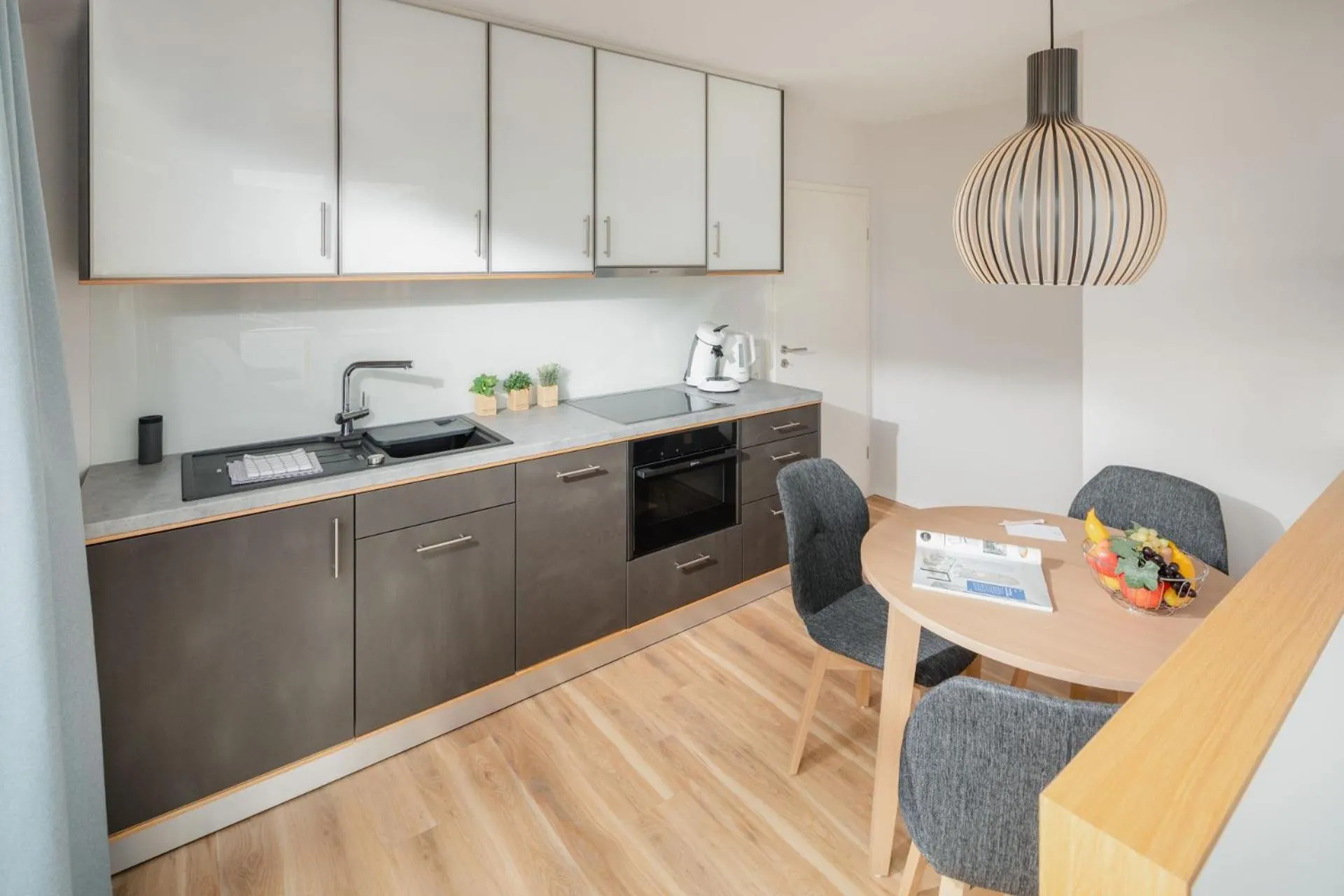 Kitchen or kitchenette in Apartmenthaus B3