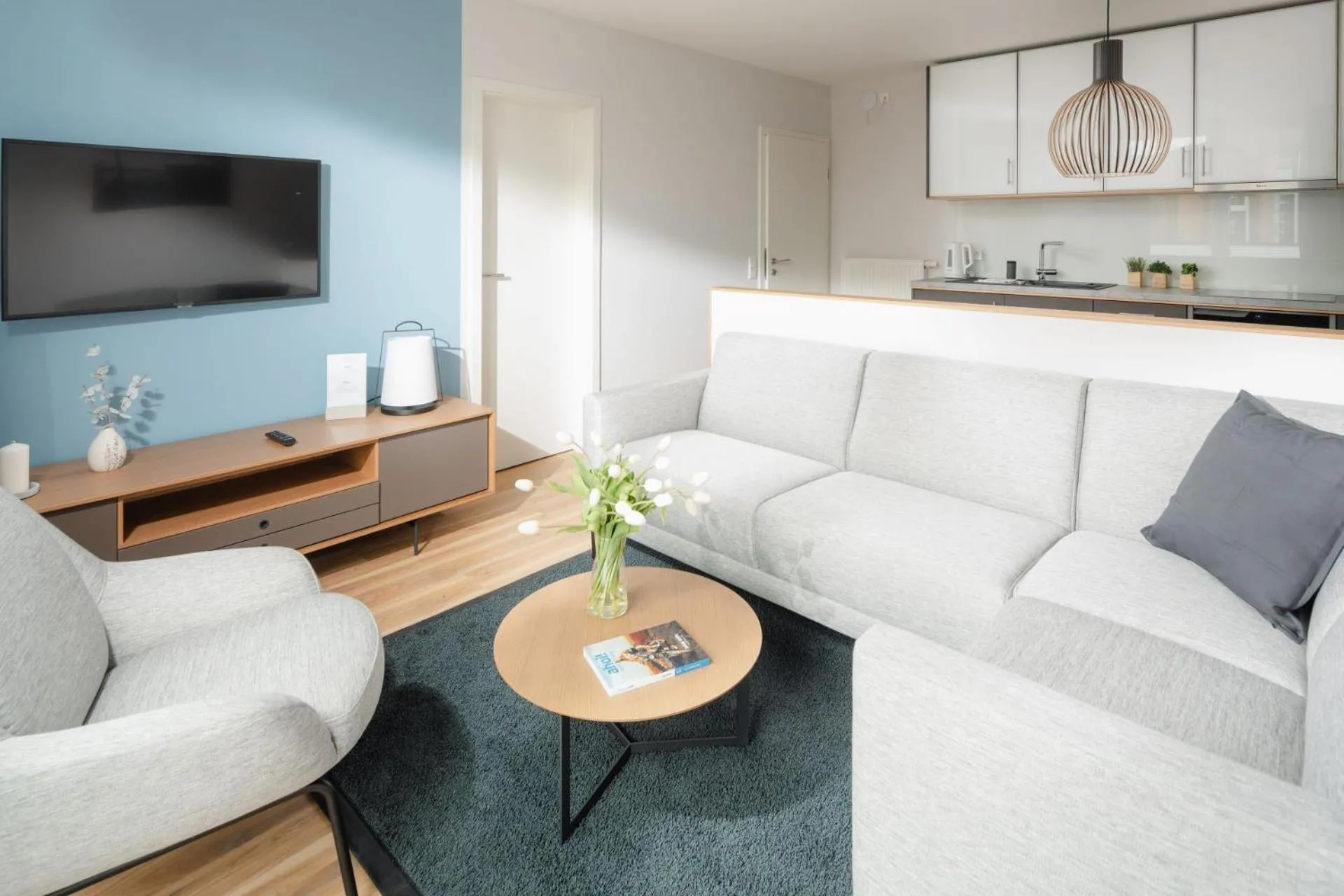 Seating area in Apartmenthaus B3