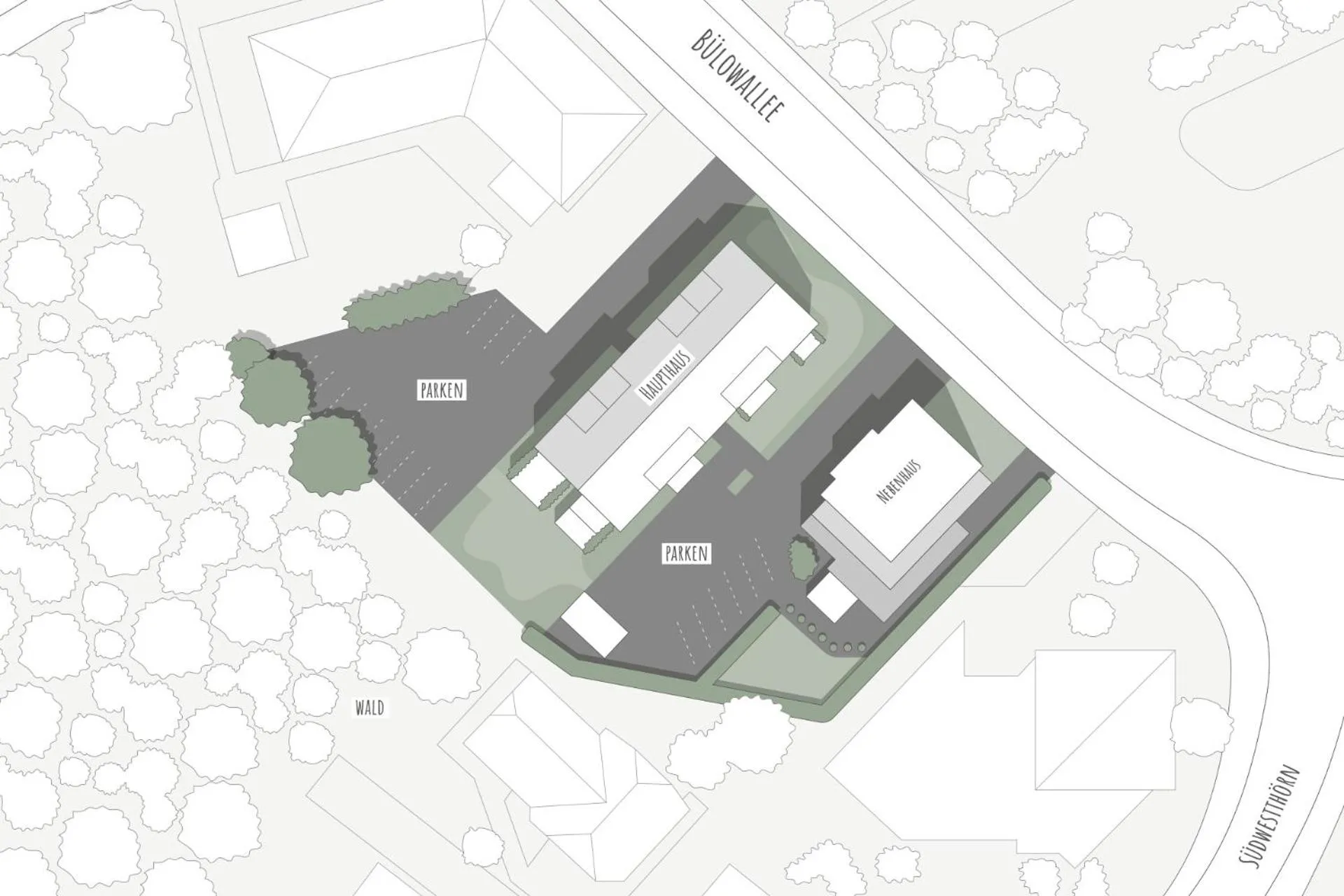 Floor plan in Apartmenthaus B3