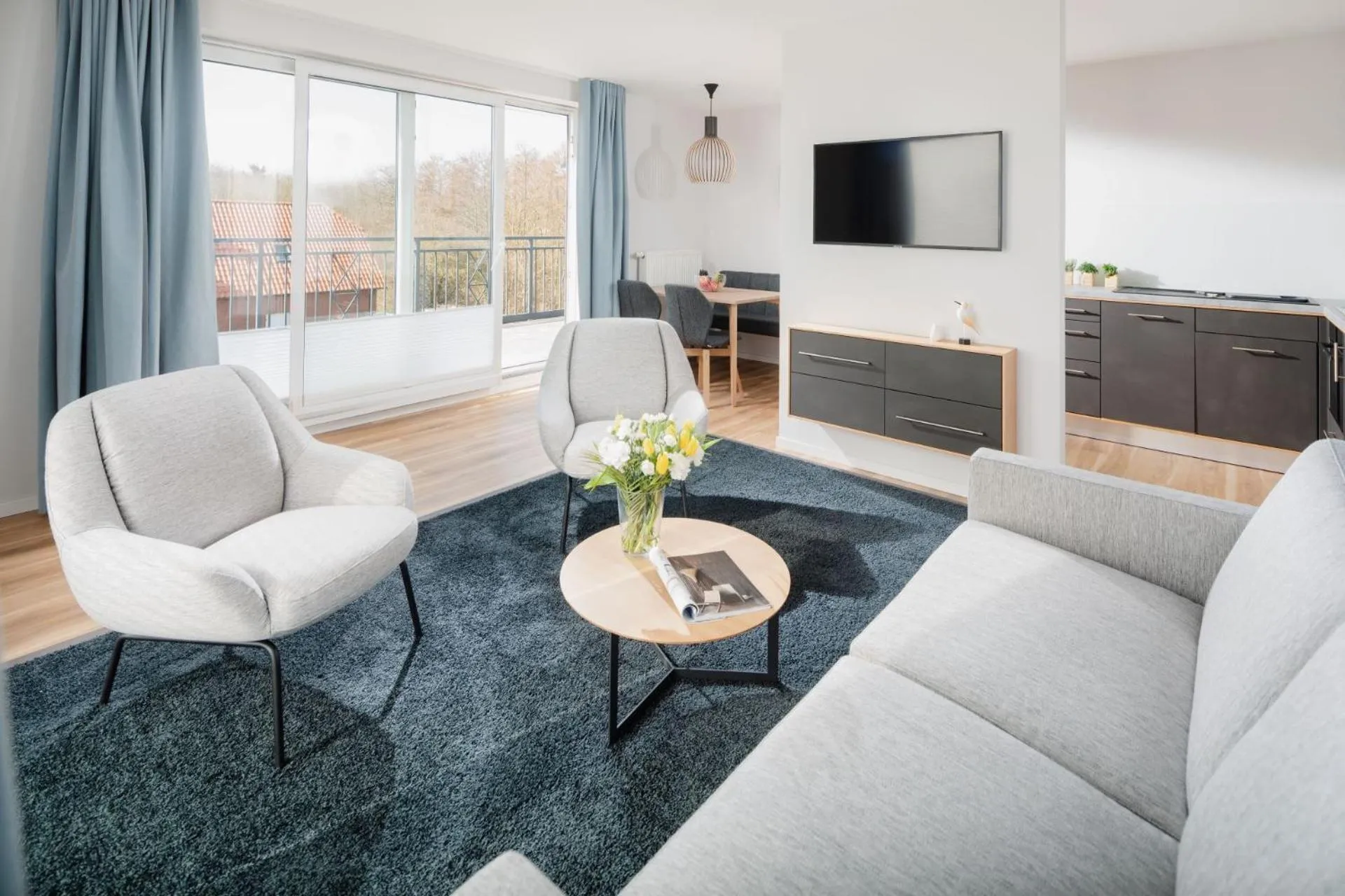 Living room in Apartmenthaus B3