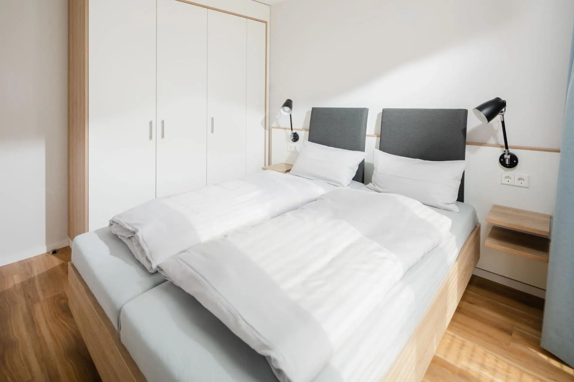 Bedroom, Bed in Apartmenthaus B3