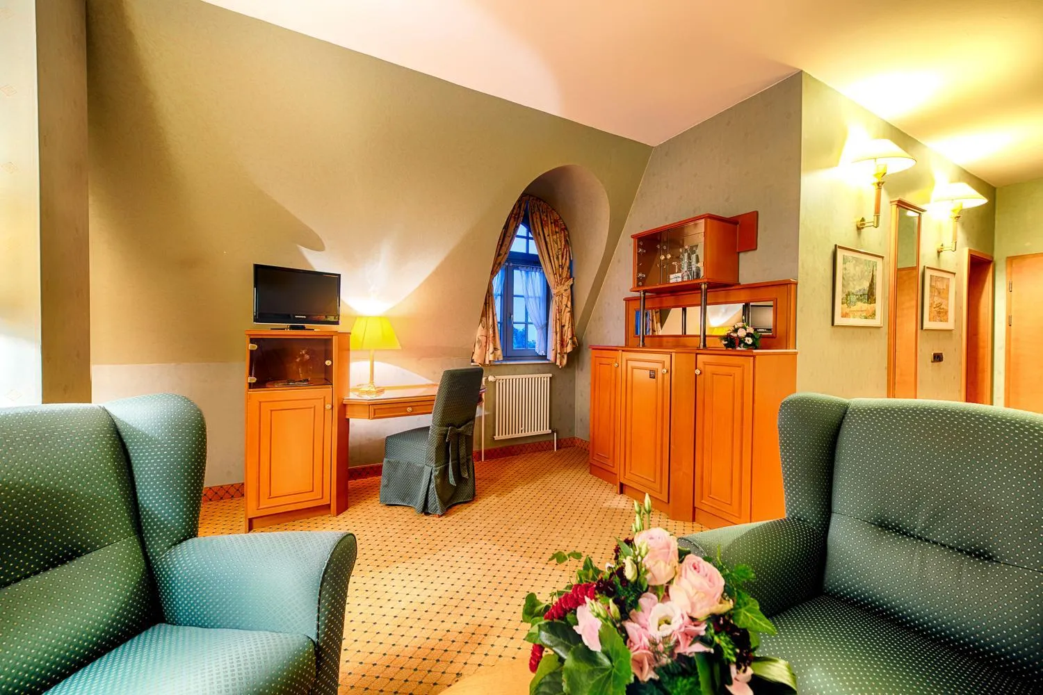 Seating area in Hotel Villa Heine Wellness & Spa