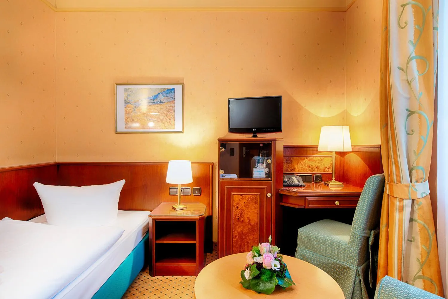 Bed in Hotel Villa Heine Wellness & Spa