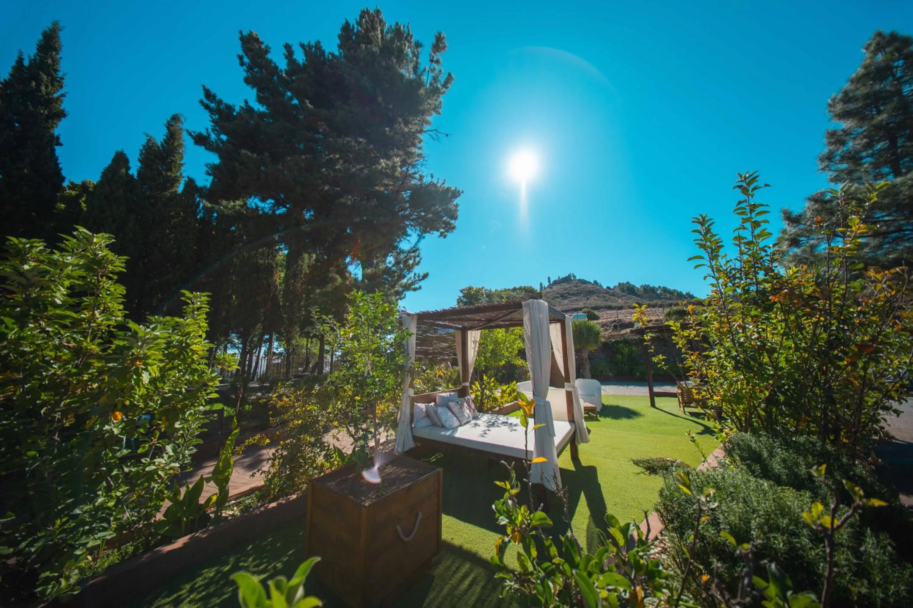 Garden in Hotel Rural El Refugio - Solo Adultos