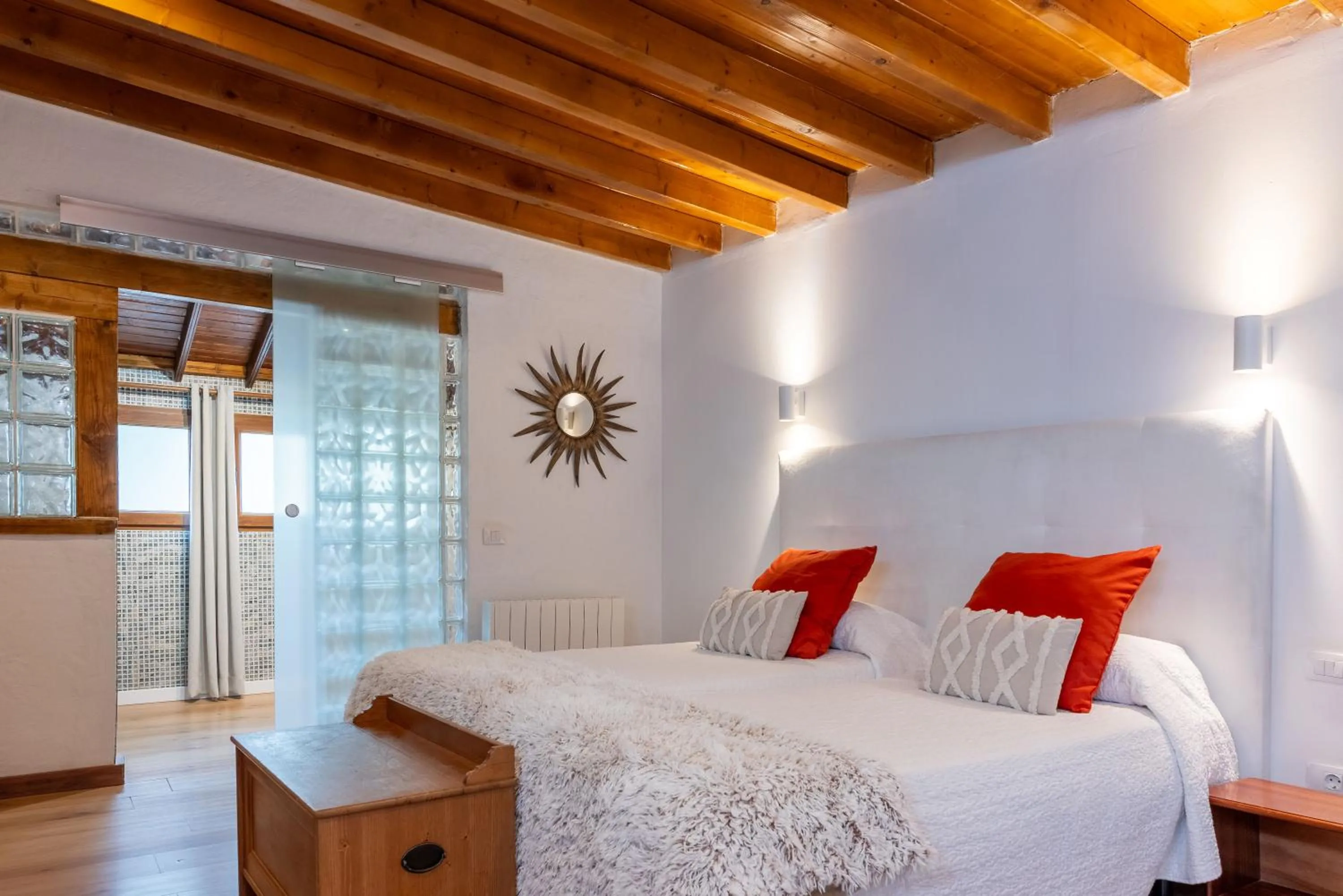 Bed in Hotel Rural El Refugio - Solo Adultos