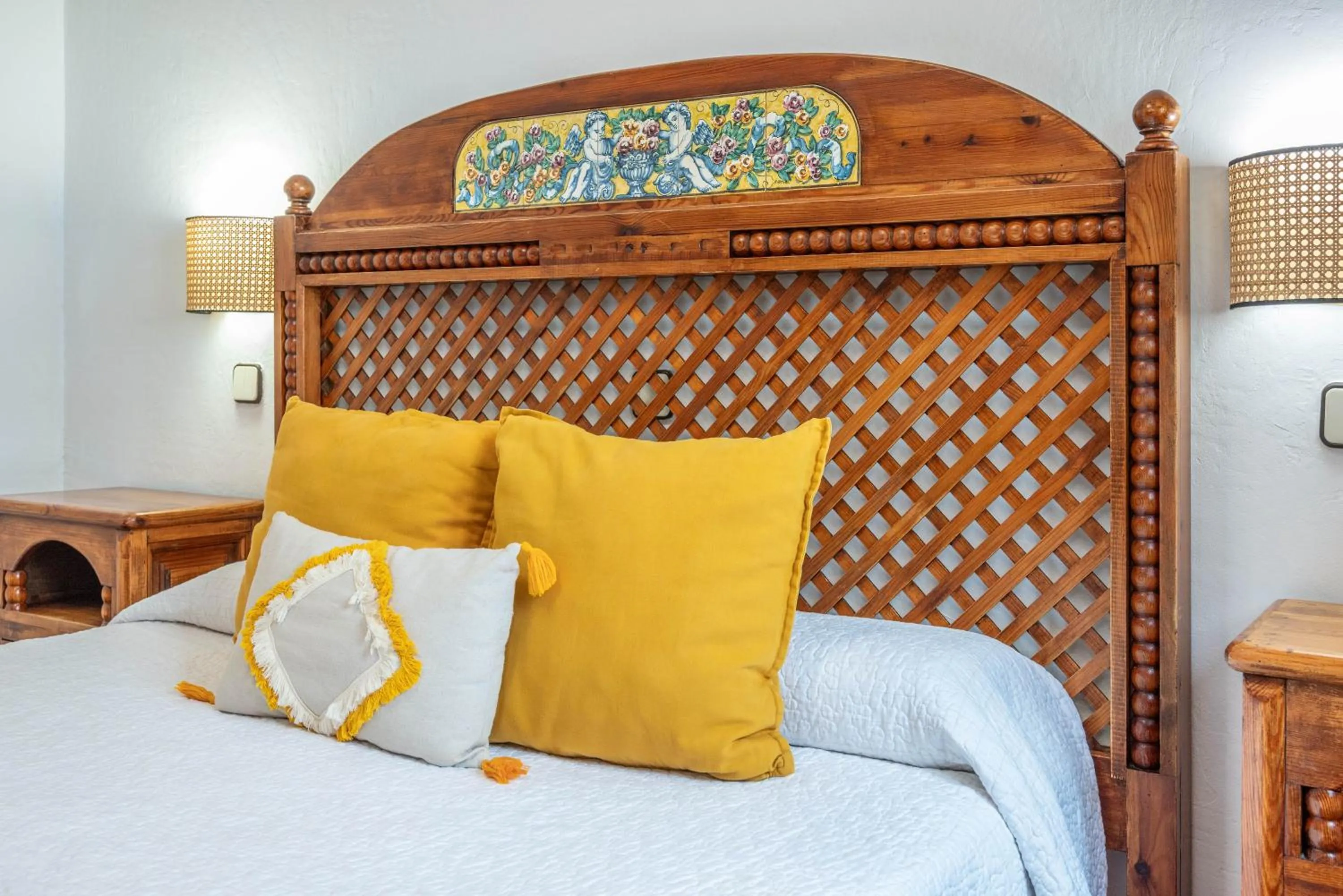 Bed in Hotel Rural El Refugio - Solo Adultos