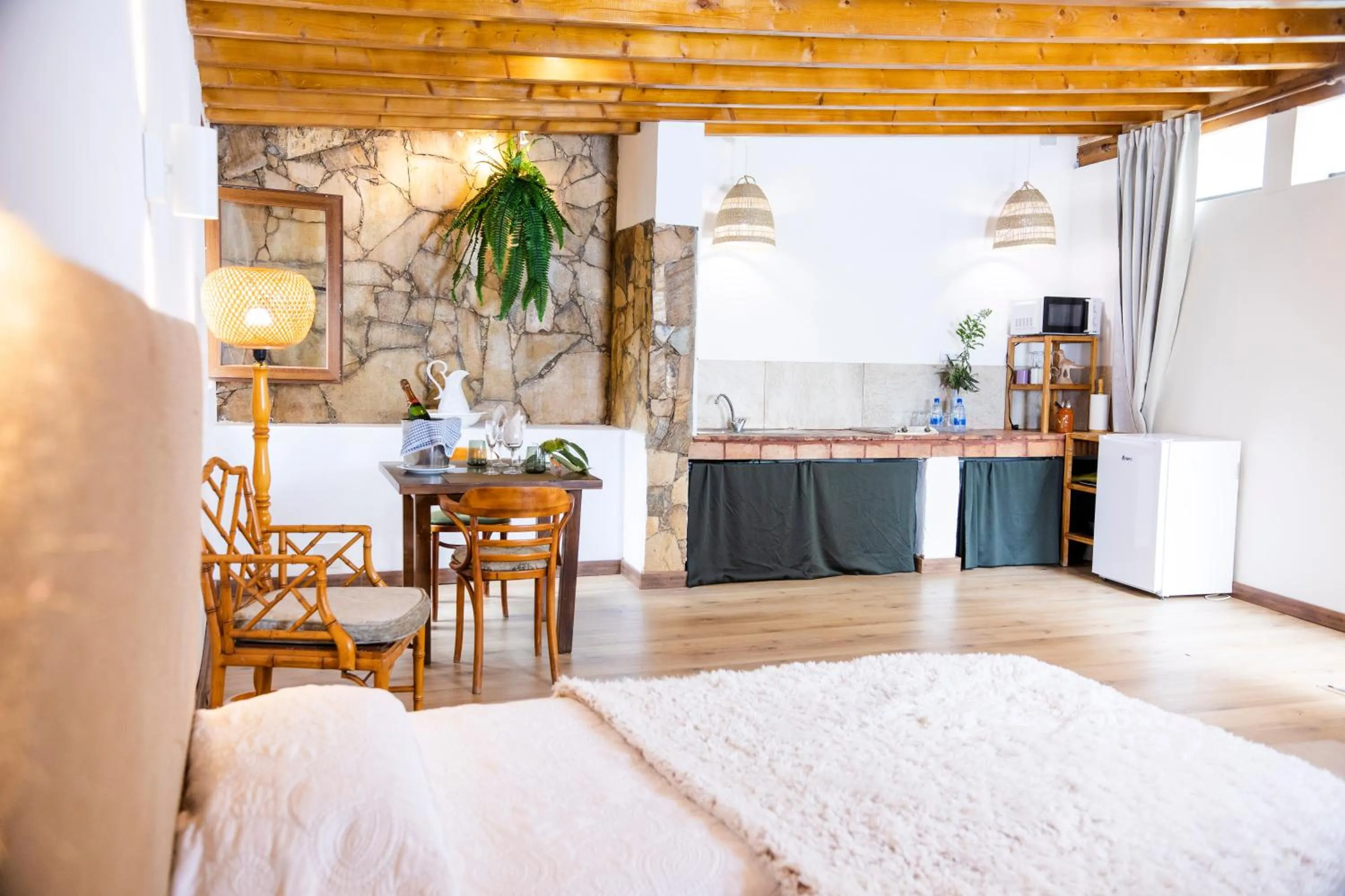 Decorative detail, Bed in Hotel Rural El Refugio - Solo Adultos