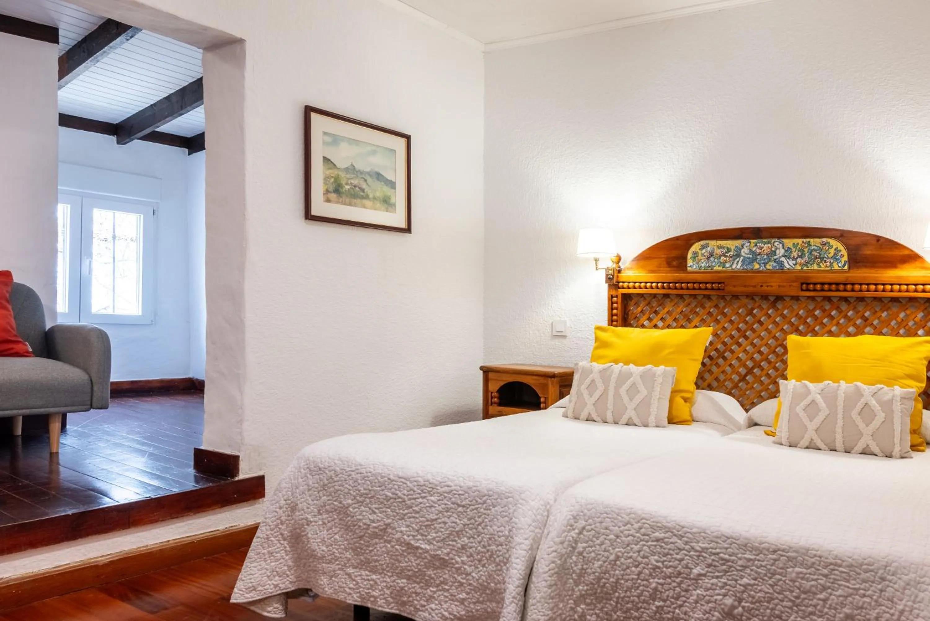 Bed in Hotel Rural El Refugio - Solo Adultos