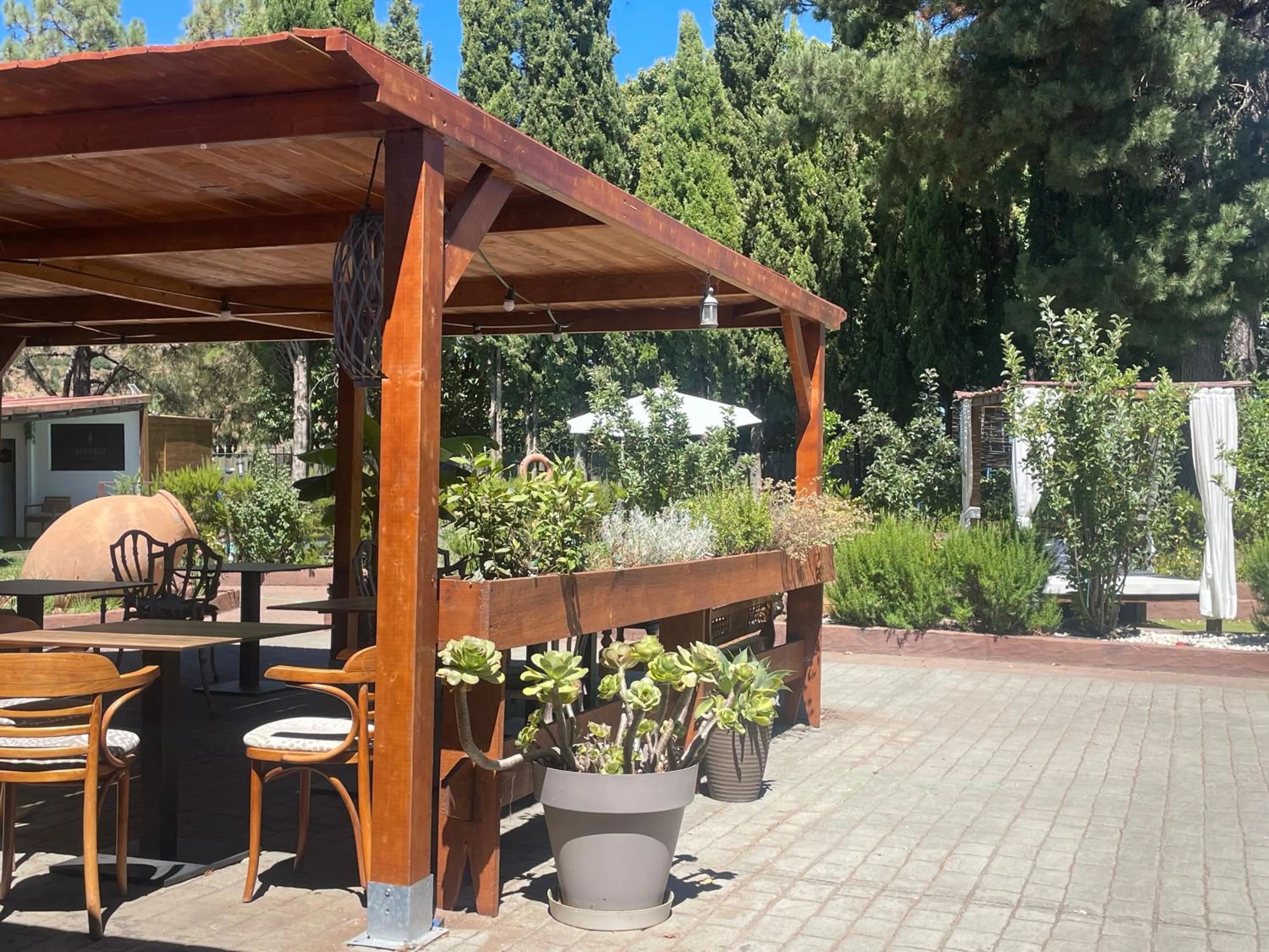 Garden in Hotel Rural El Refugio - Solo Adultos