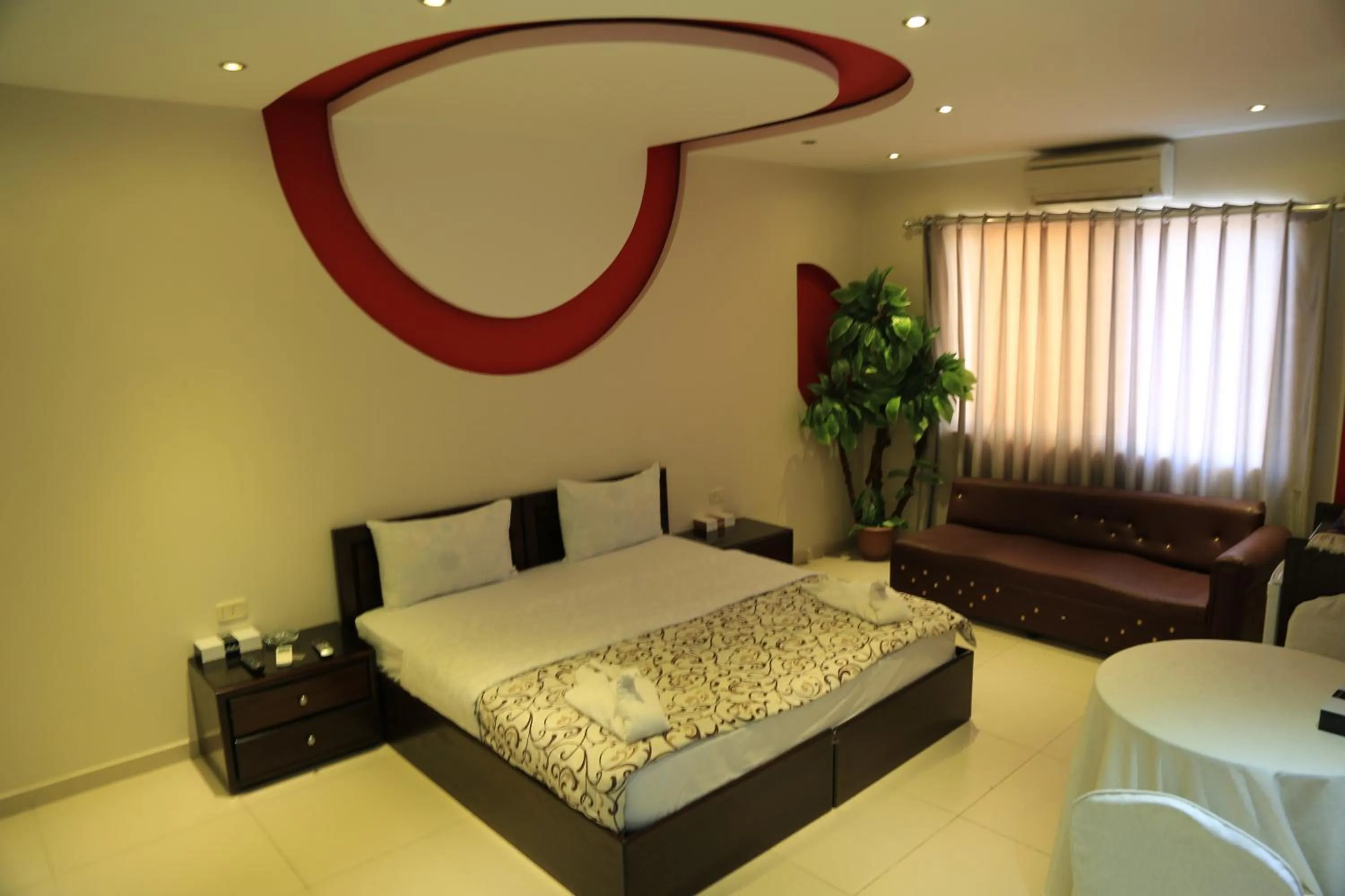 Bed in Ajnadeen Hotel