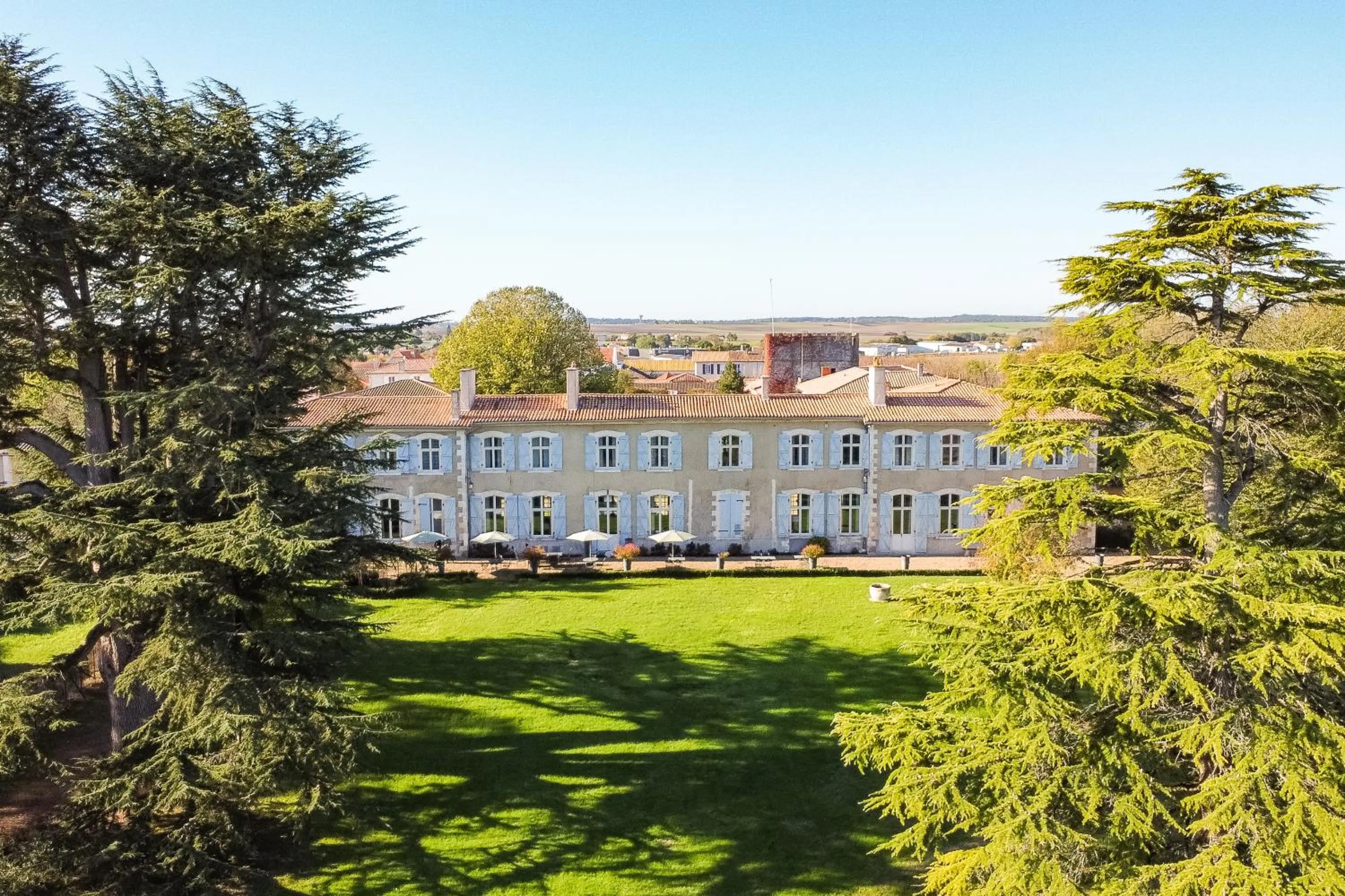 Bird's eye view in Hôtel Château de Didonne