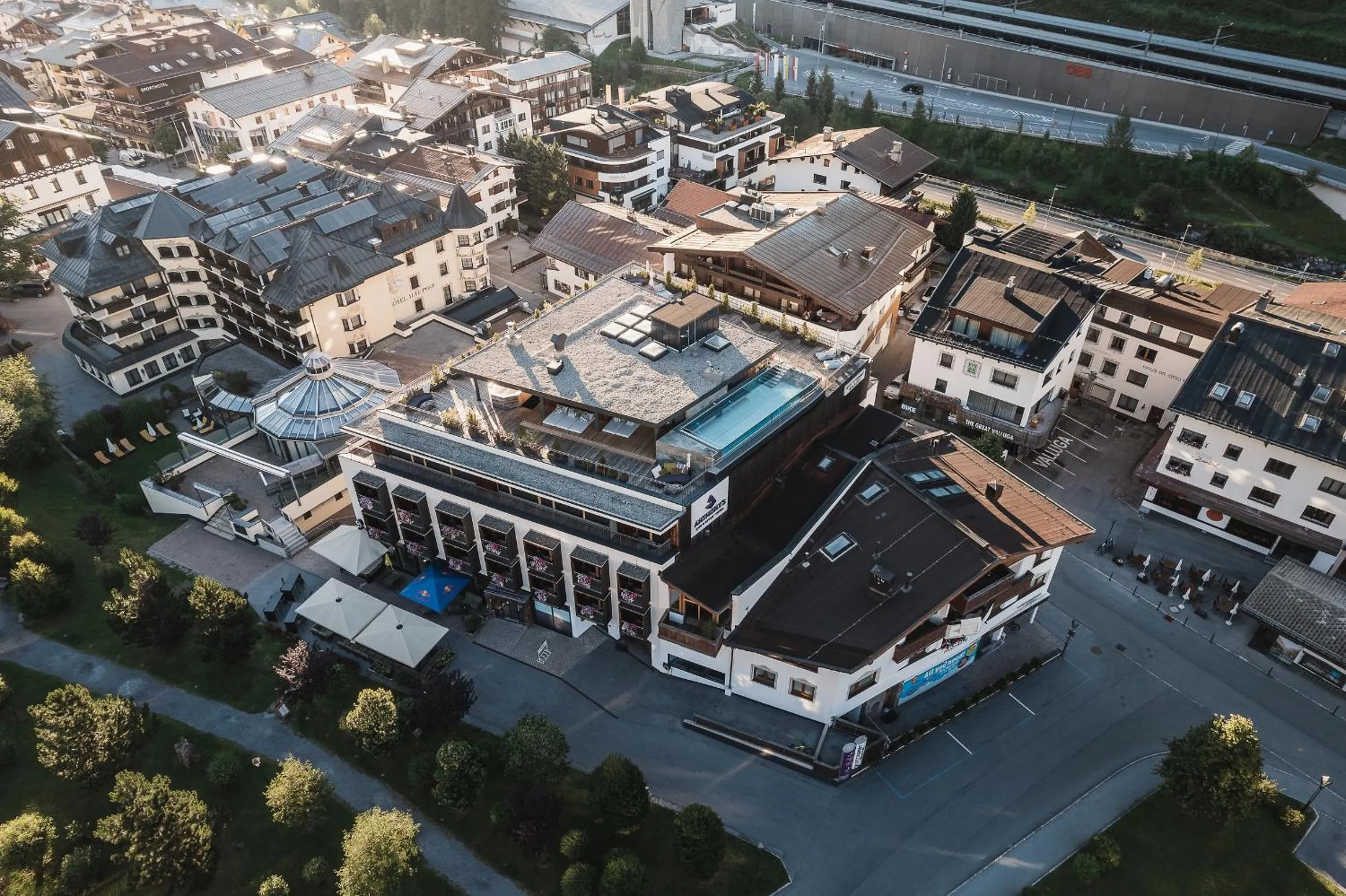 Bird's eye view in Anthony's Life&Style Hotel