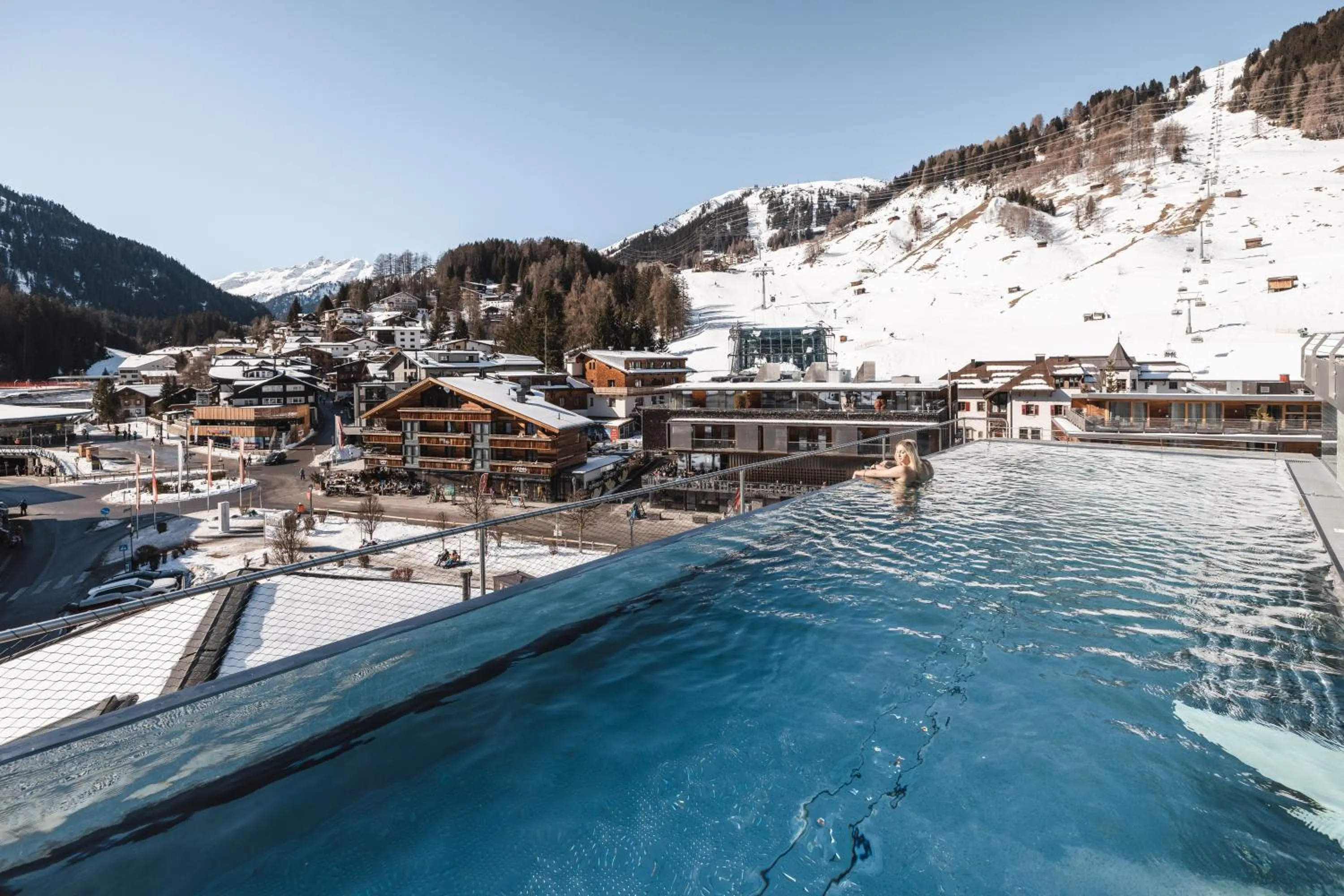 Pool view in Anthony's Life&Style Hotel