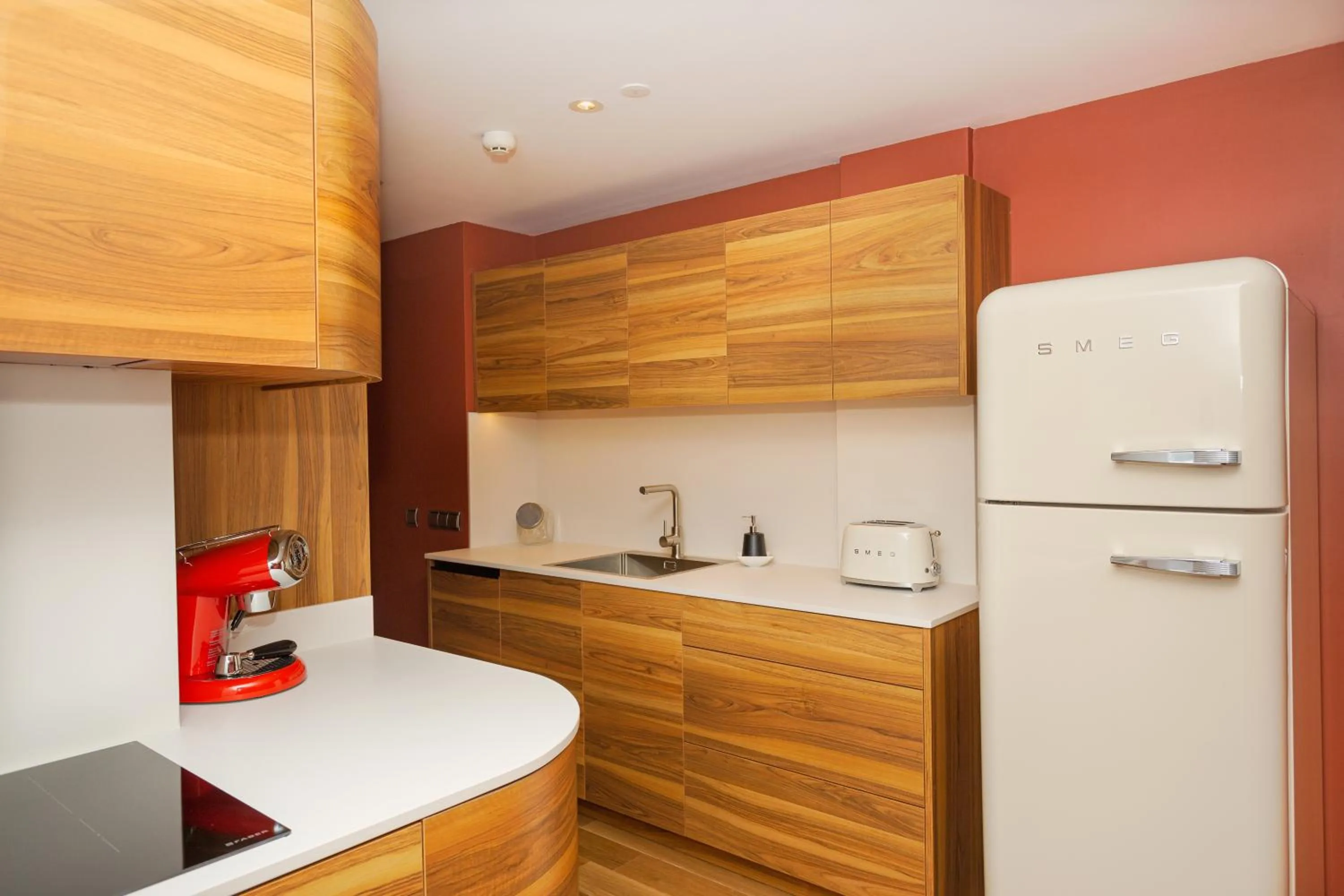 Kitchen or kitchenette in Bohemia Suites & Spa - Adults Only