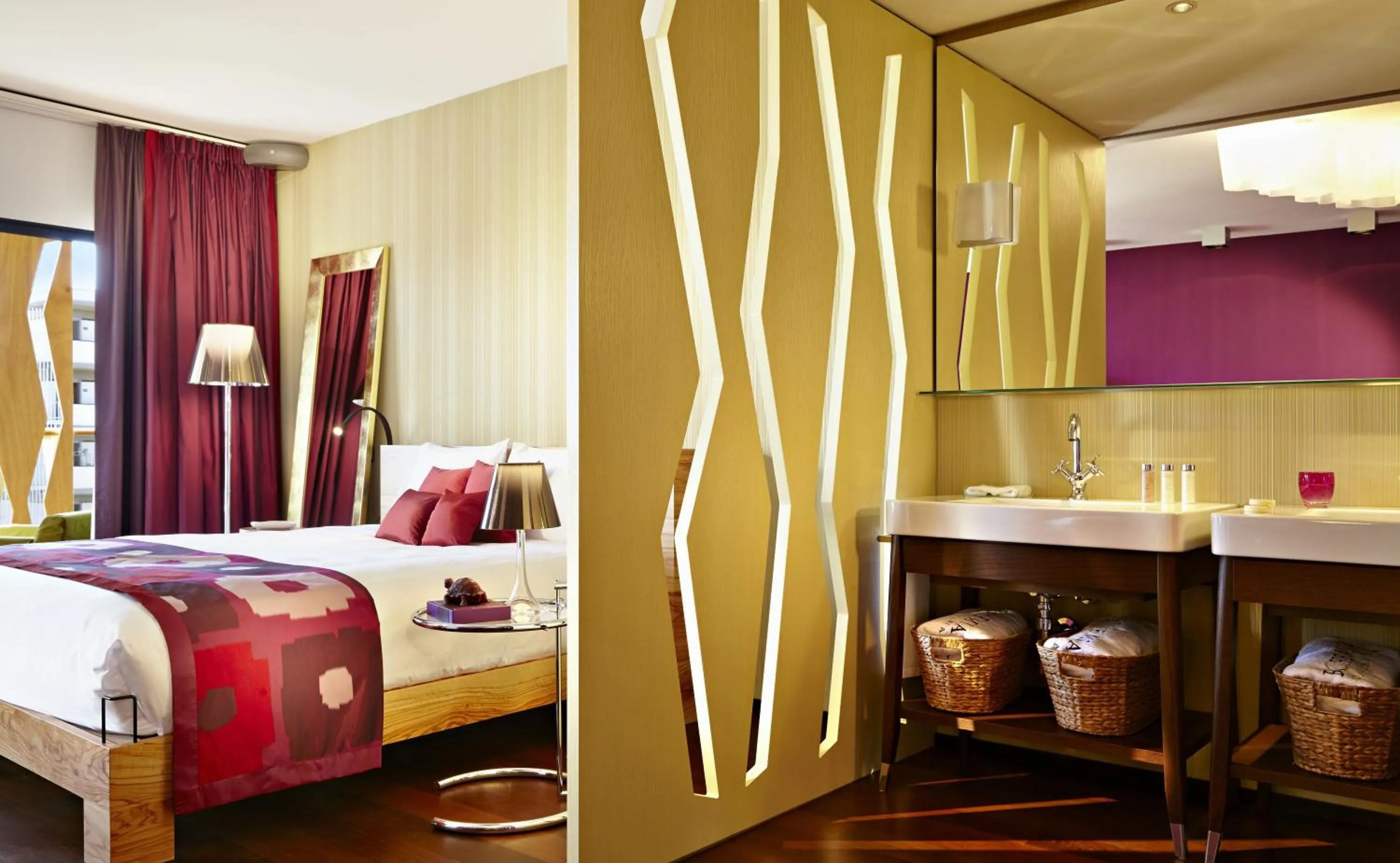 Photo of the whole room, Bed in Bohemia Suites & Spa - Adults Only