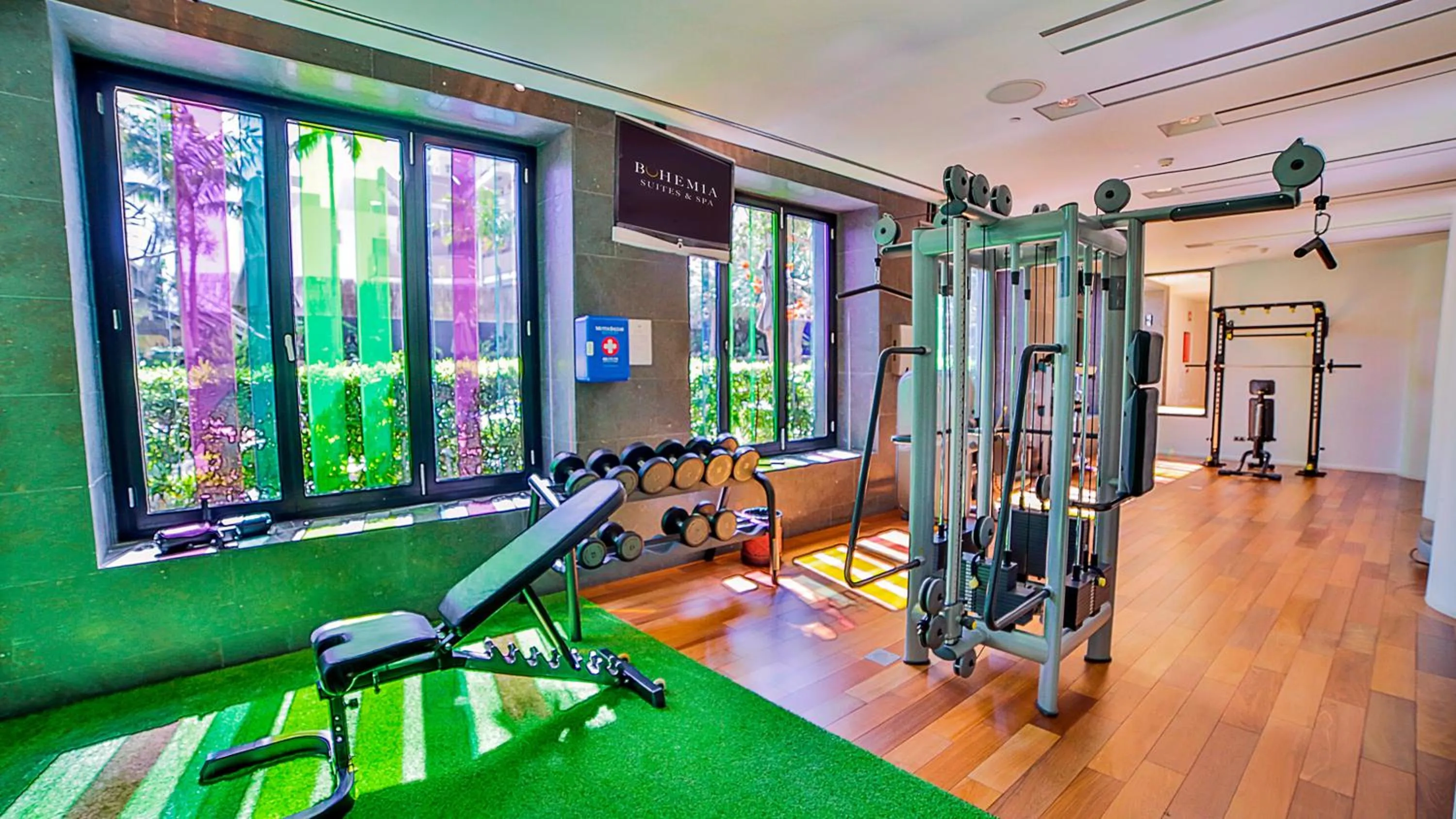 Fitness centre/facilities in Bohemia Suites & Spa - Adults Only