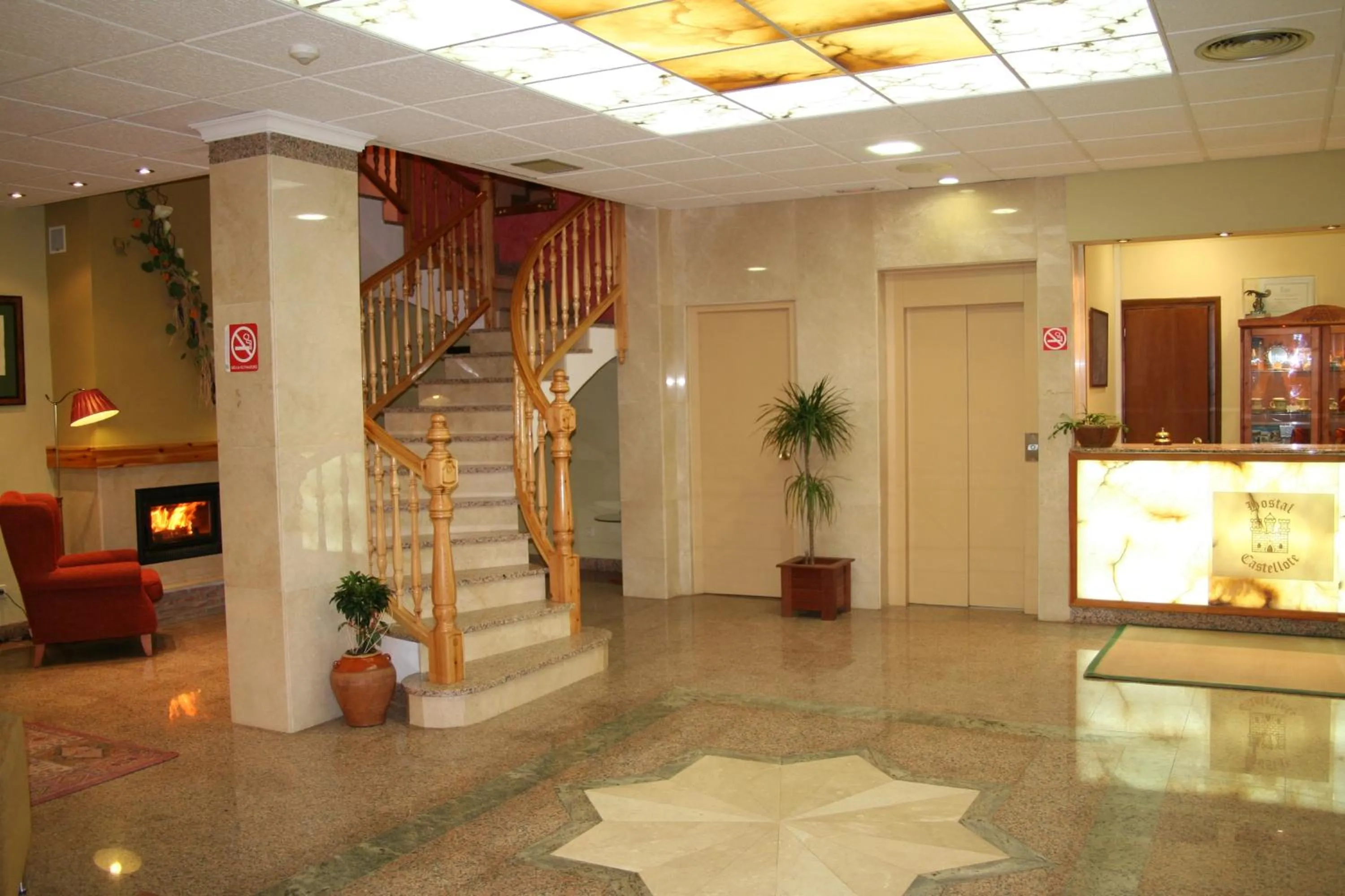 Lobby or reception in Hotel Castellote