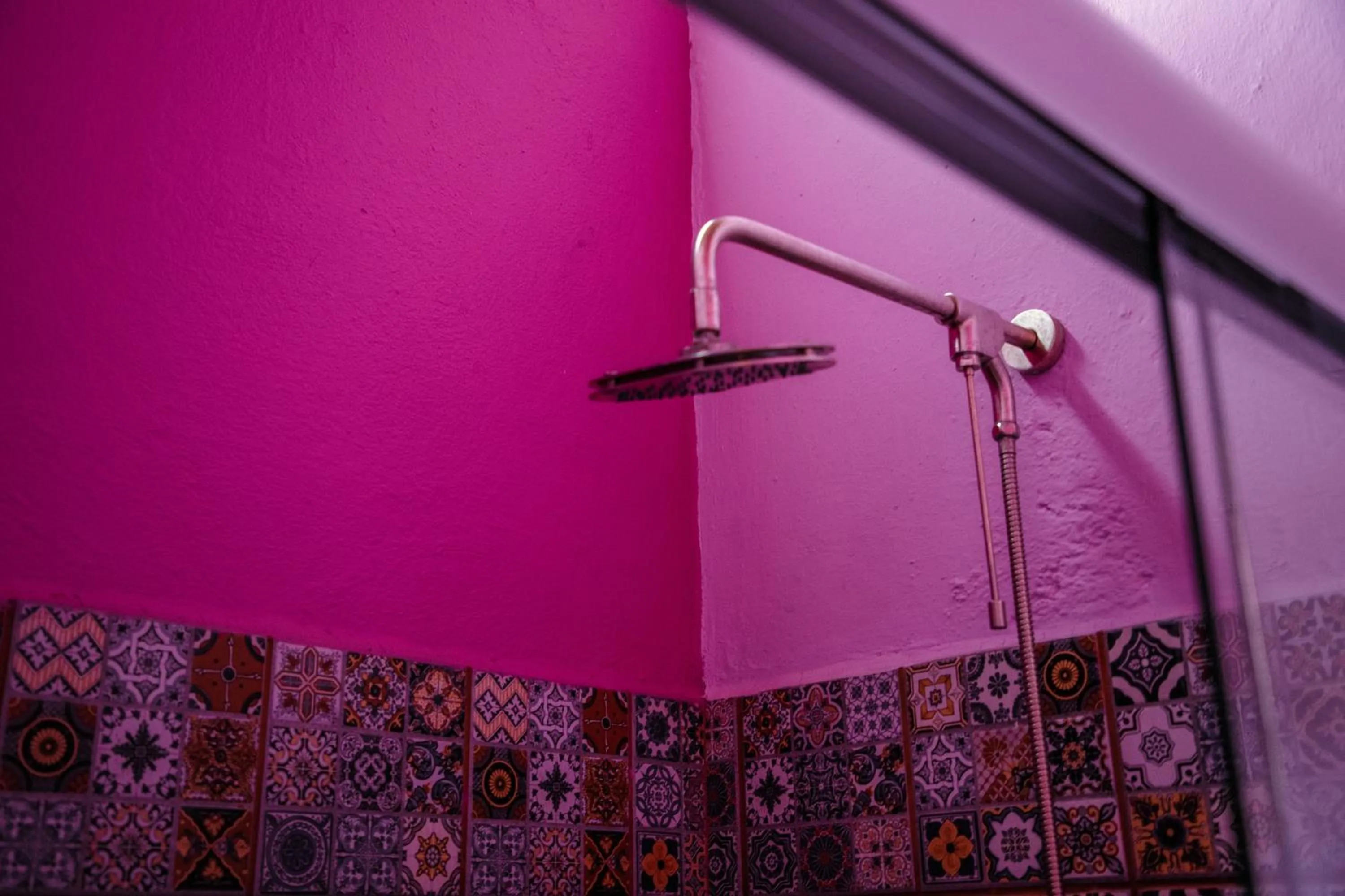 Shower in Hotel Las Golondrinas