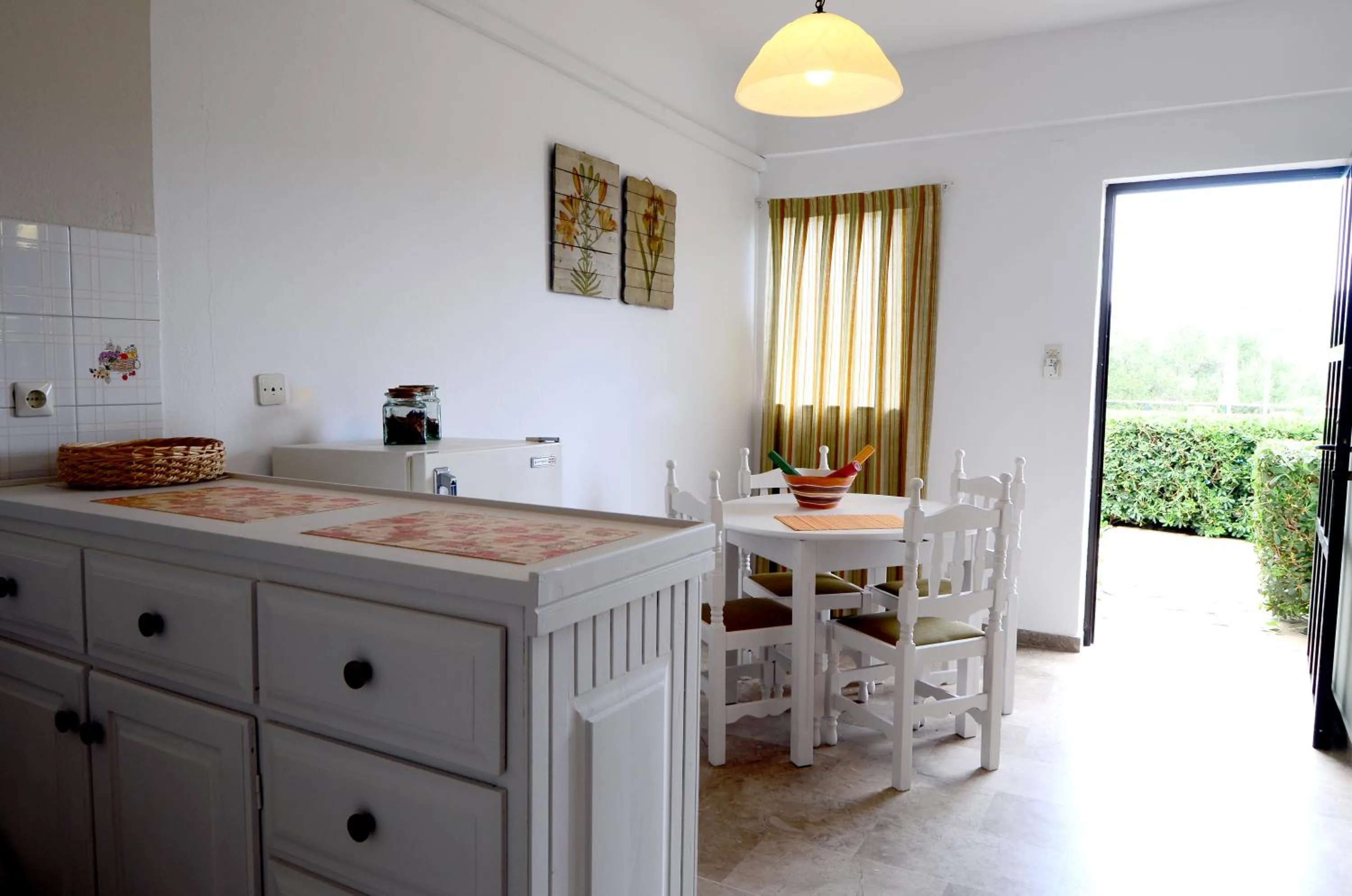 Seating area in Golden Apartments