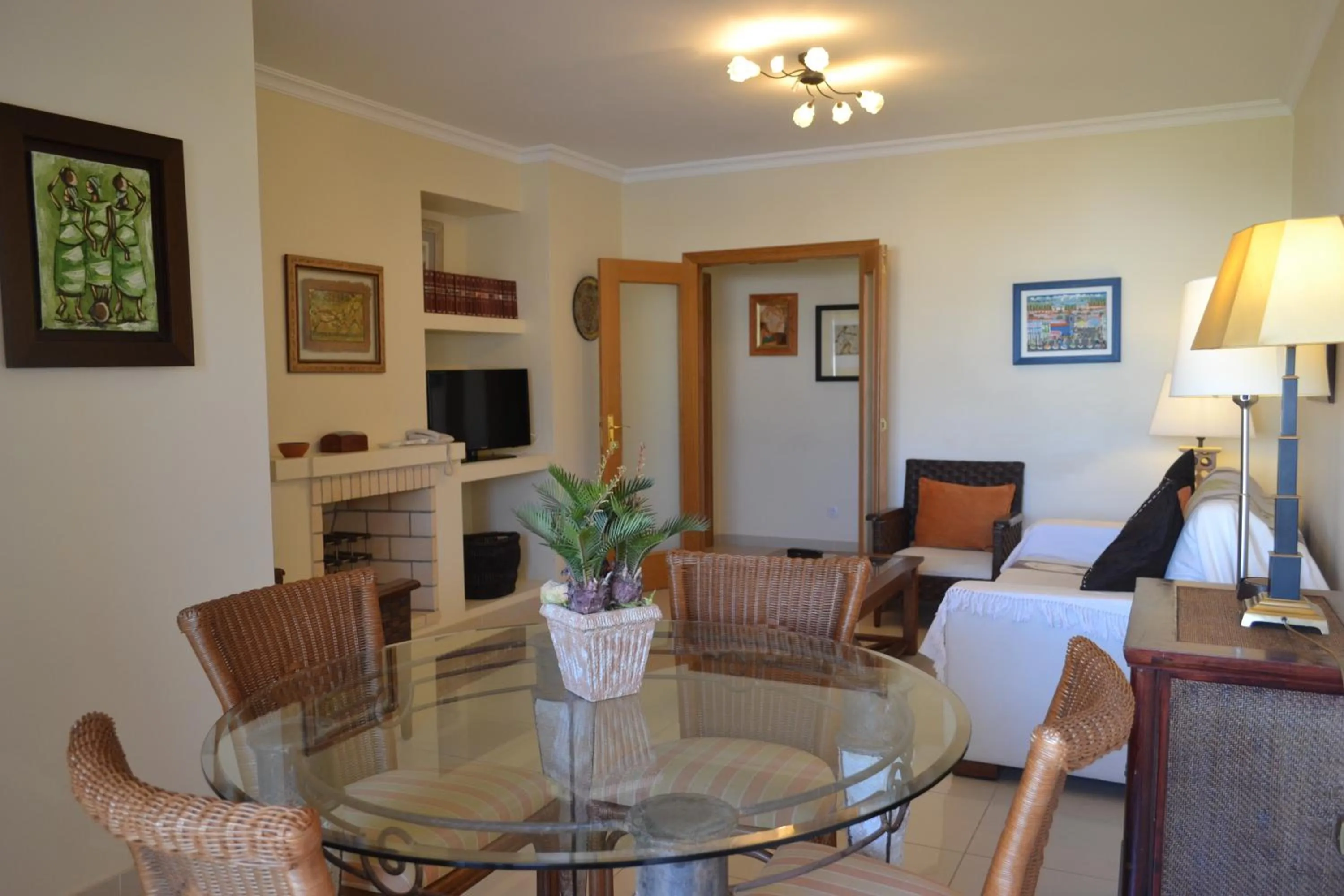 Living room, Dining Area in Eden Vilage by Garvetur