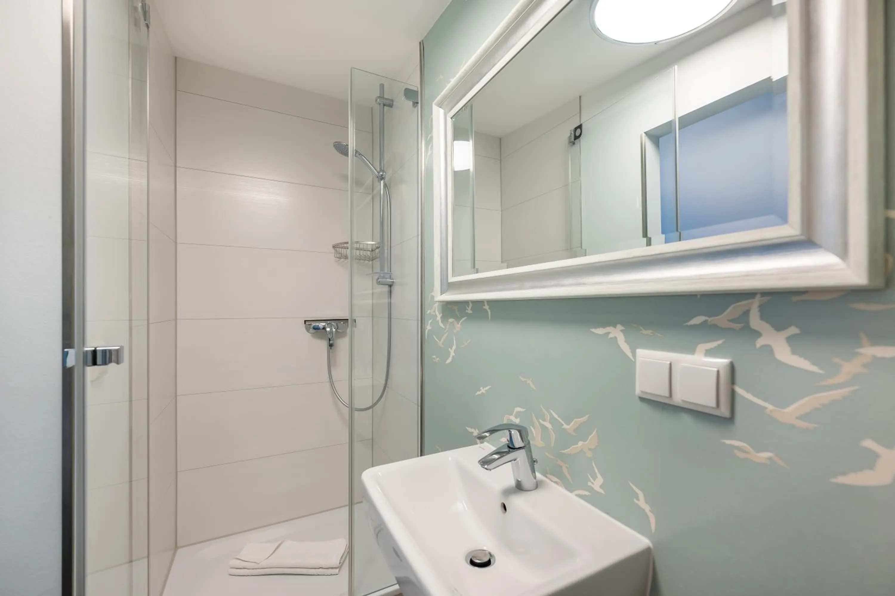 Shower in Appartement Am Park der Sinne & Am See
