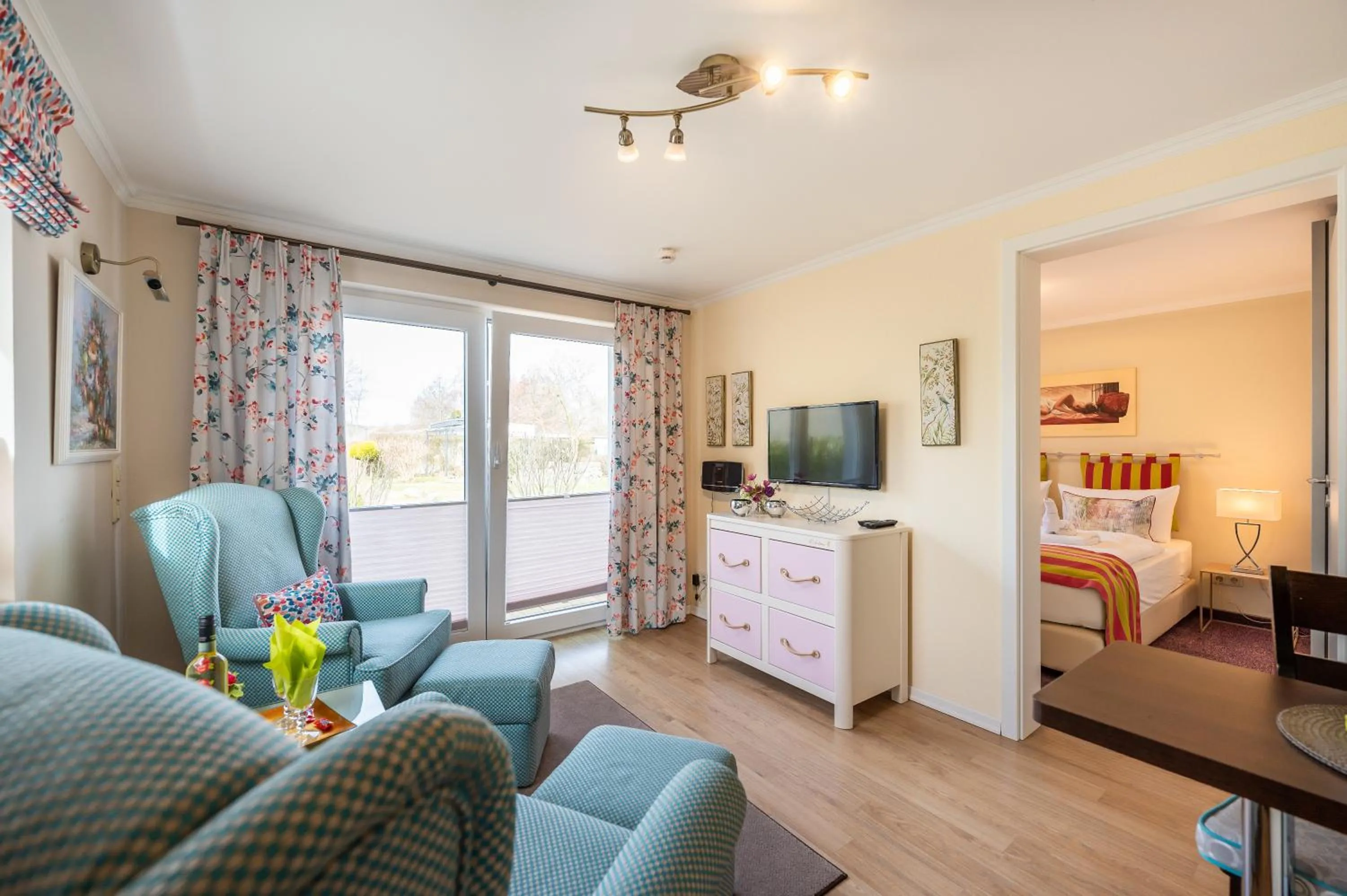 Living room in Appartement Am Park der Sinne & Am See