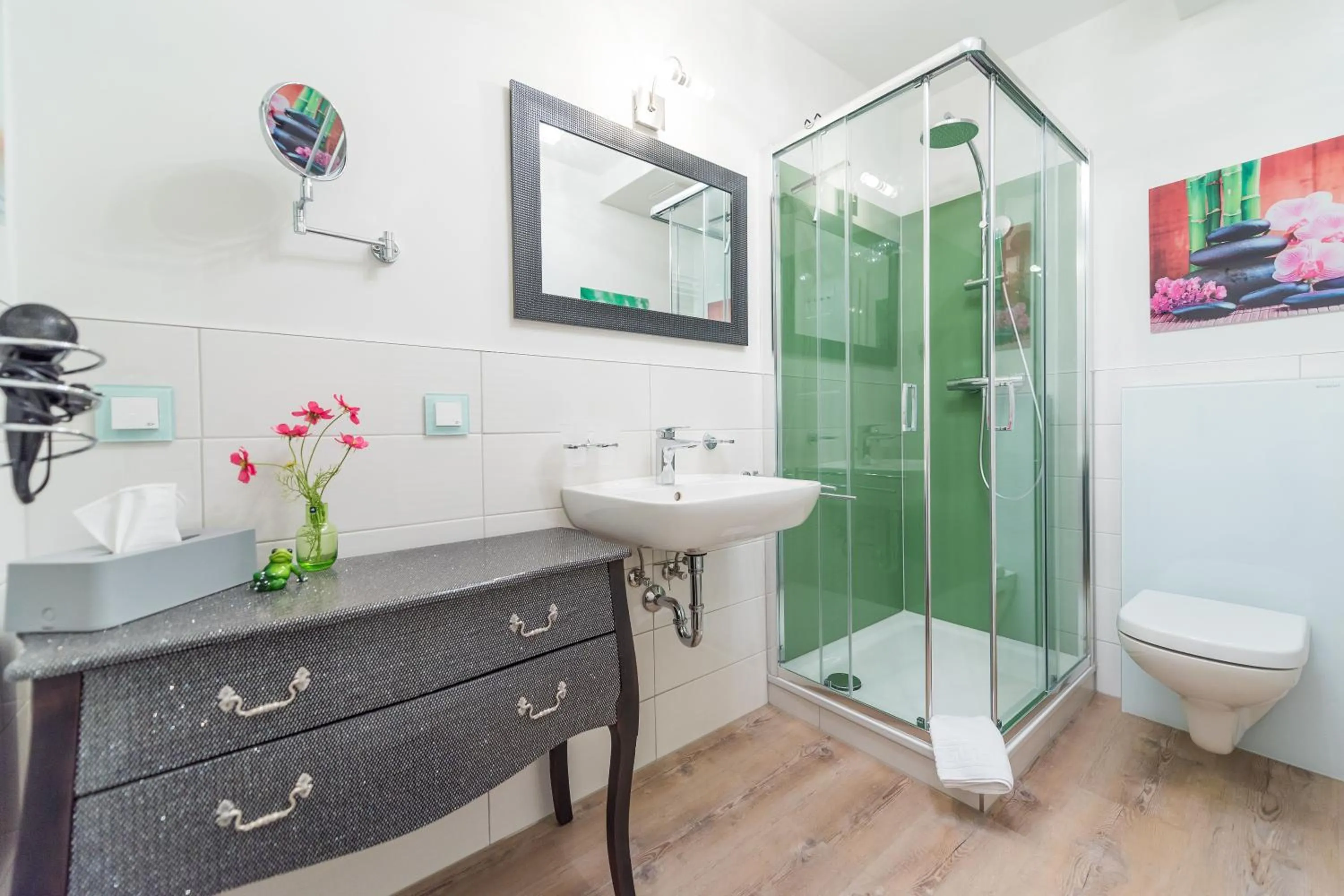 Bathroom in Appartement Am Park der Sinne & Am See