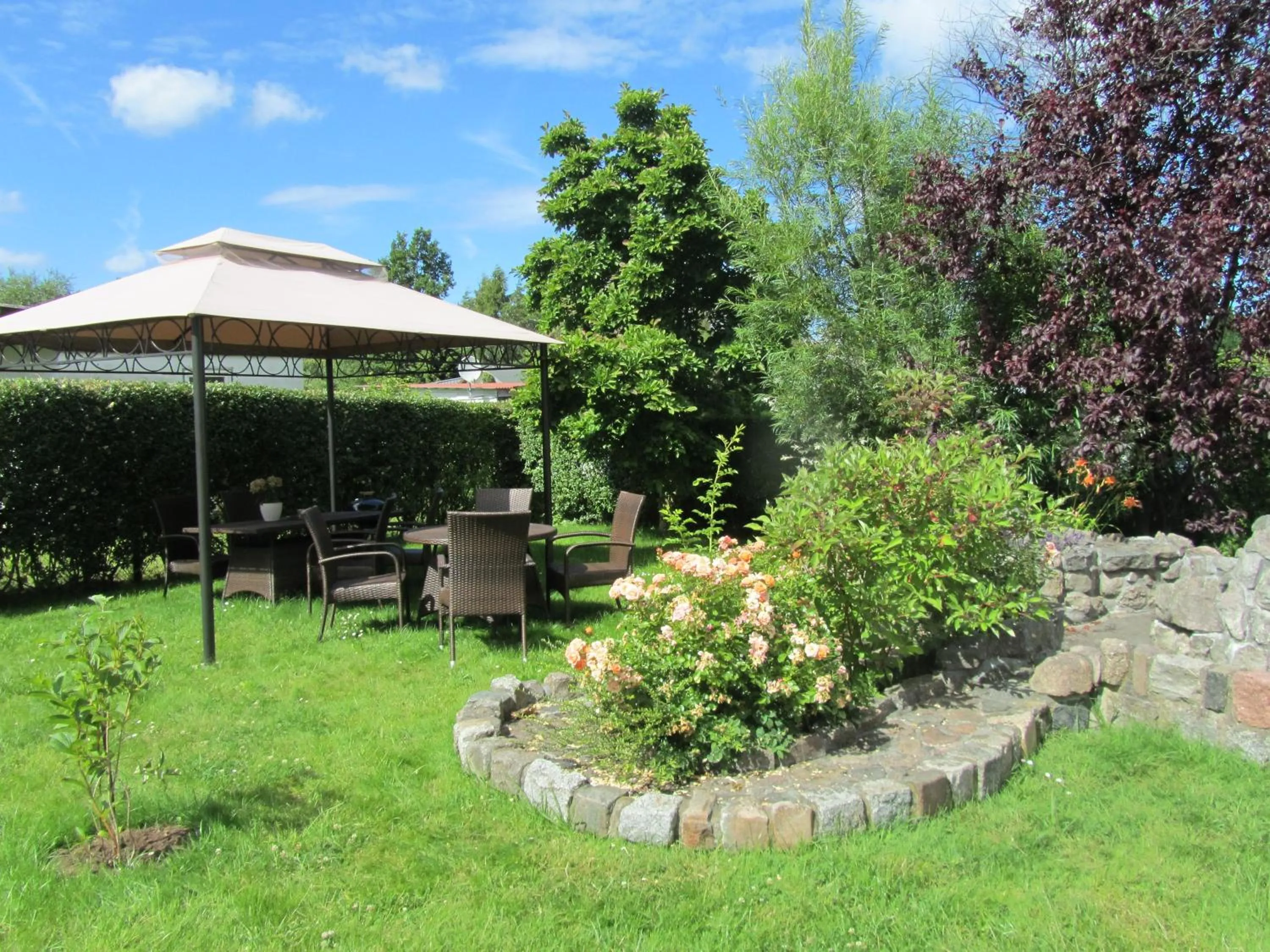 Garden in Appartement Am Park der Sinne & Am See