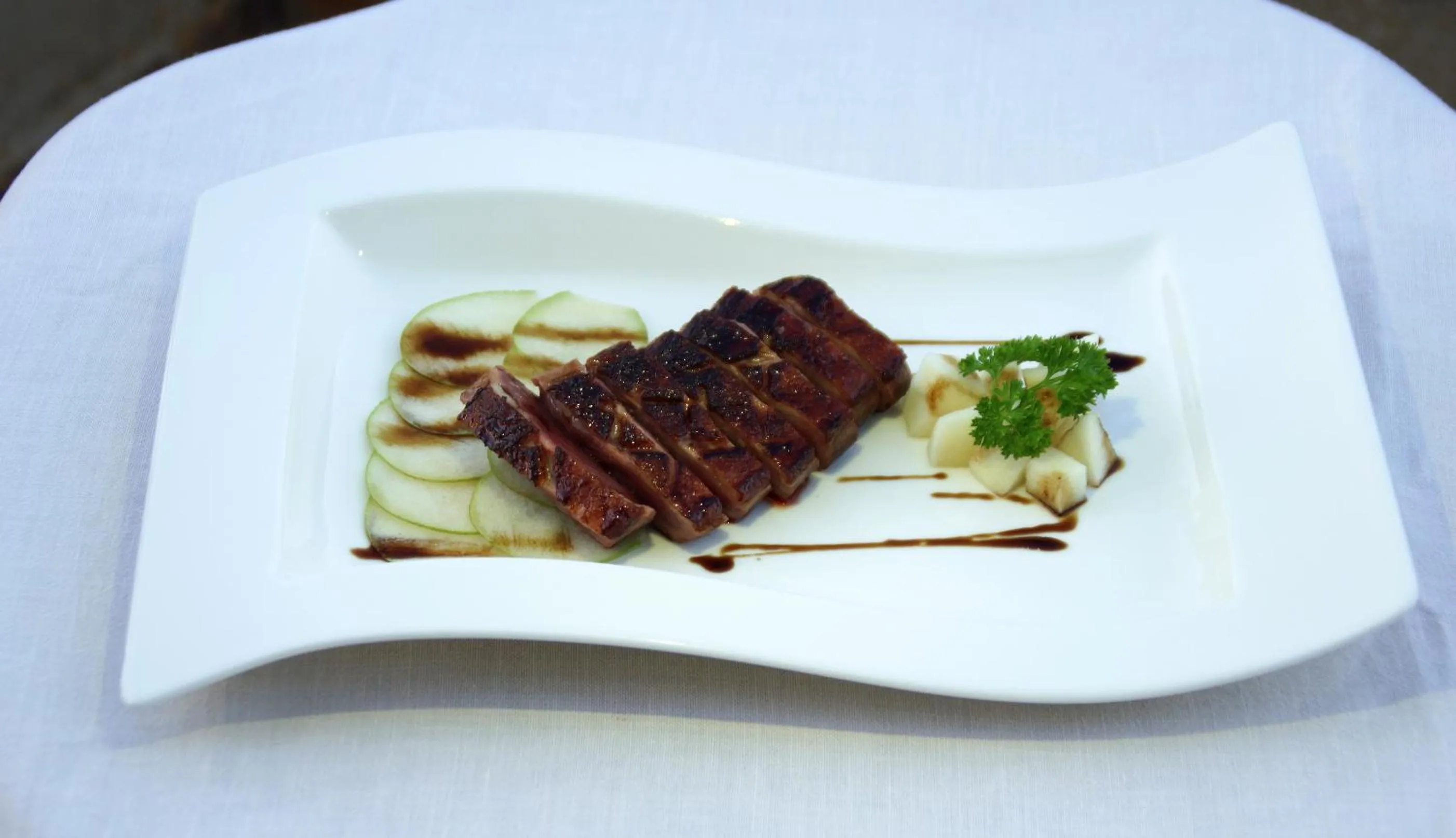 Food close-up in Aumallia Hotel & Spa