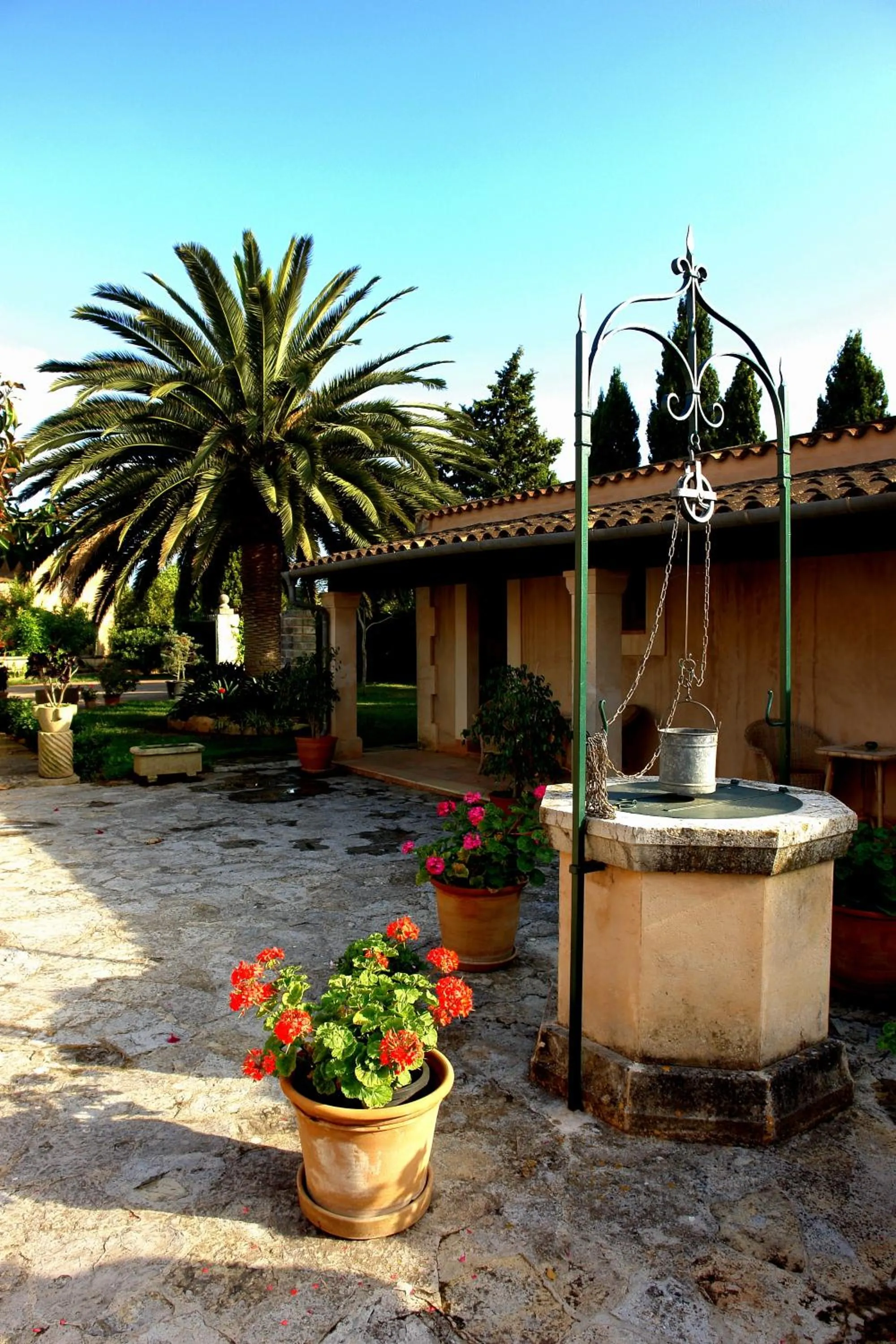 Patio in Aumallia Hotel & Spa
