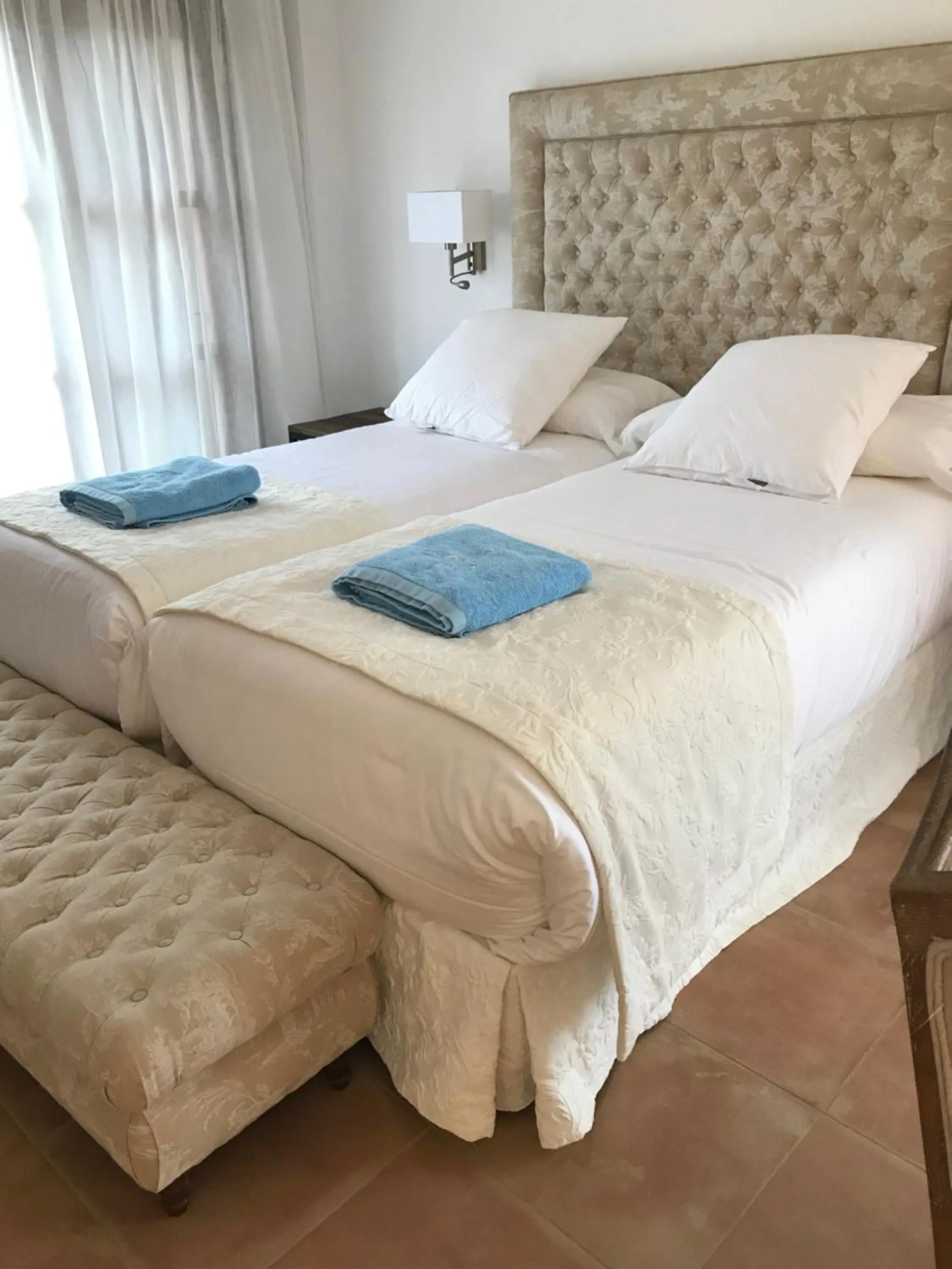 Bed in Aumallia Hotel & Spa