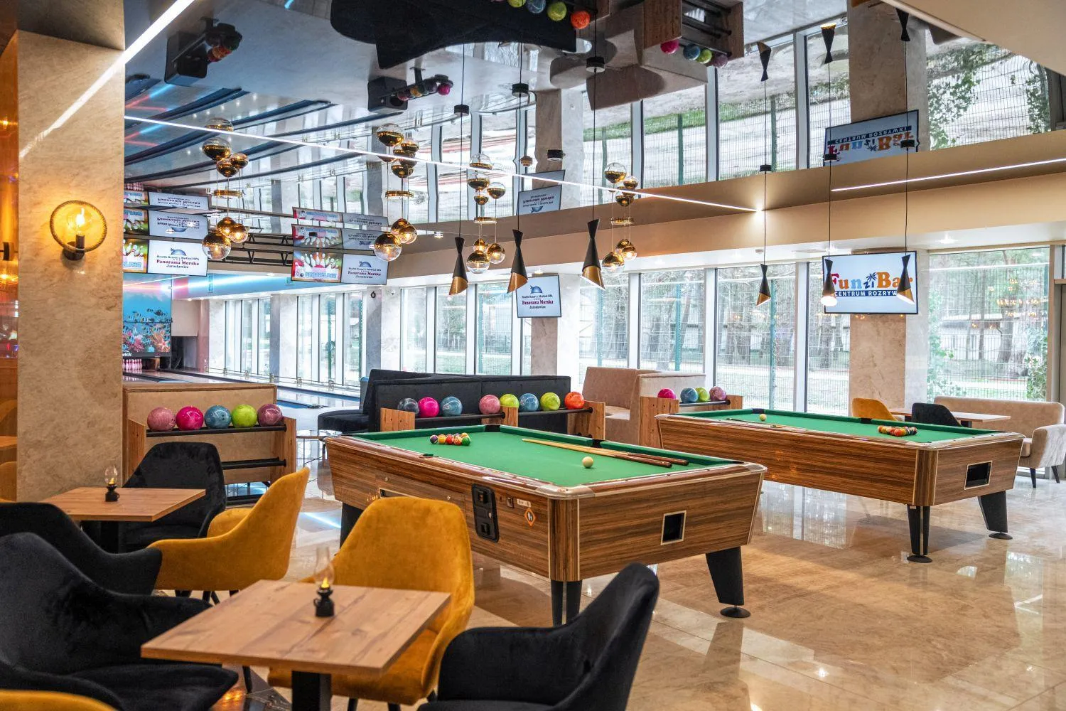 Billiard in Aquapark Health Resort & Medical SPA Panorama Morska All Inclusive