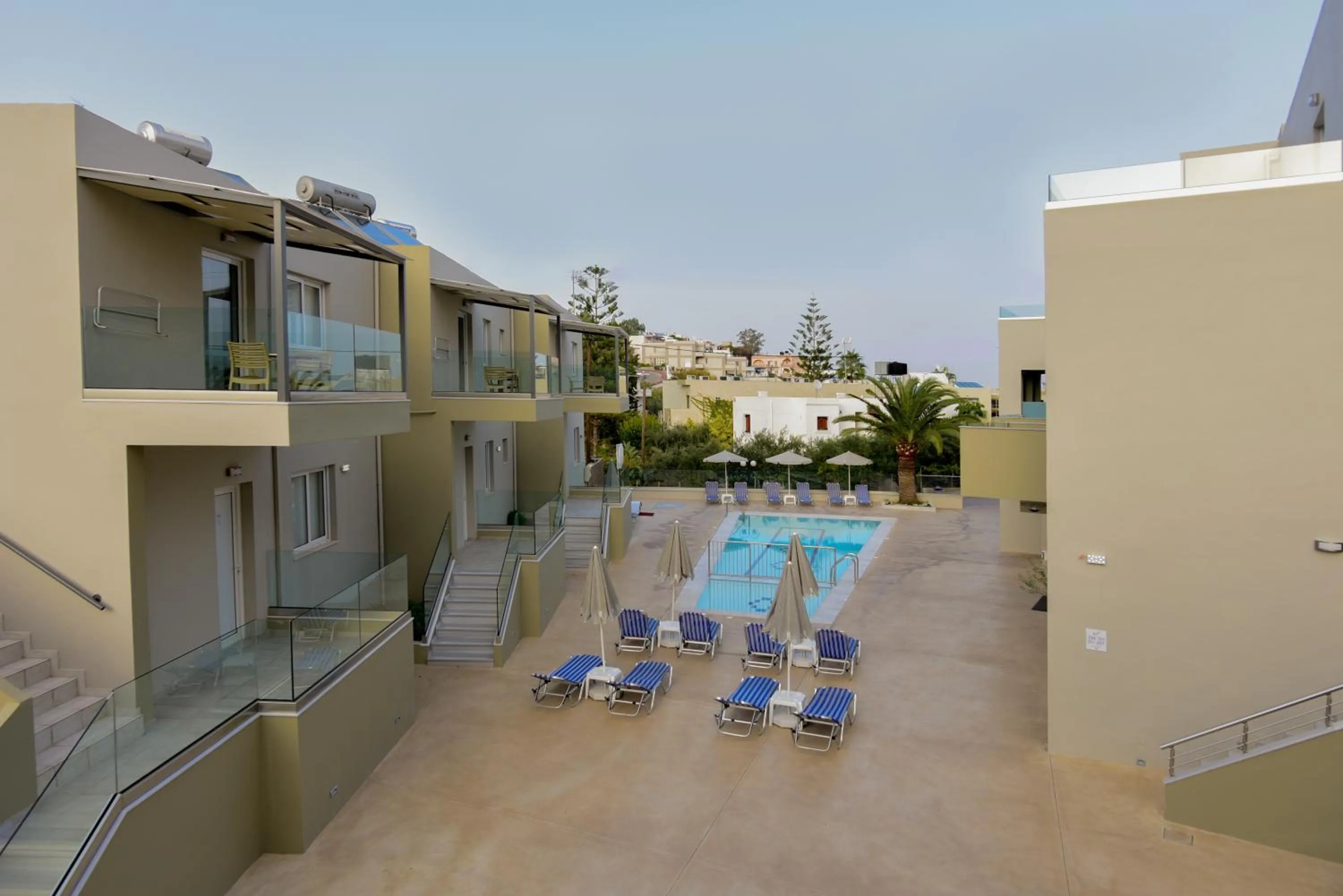 Swimming pool in Blue Horizon Apartments