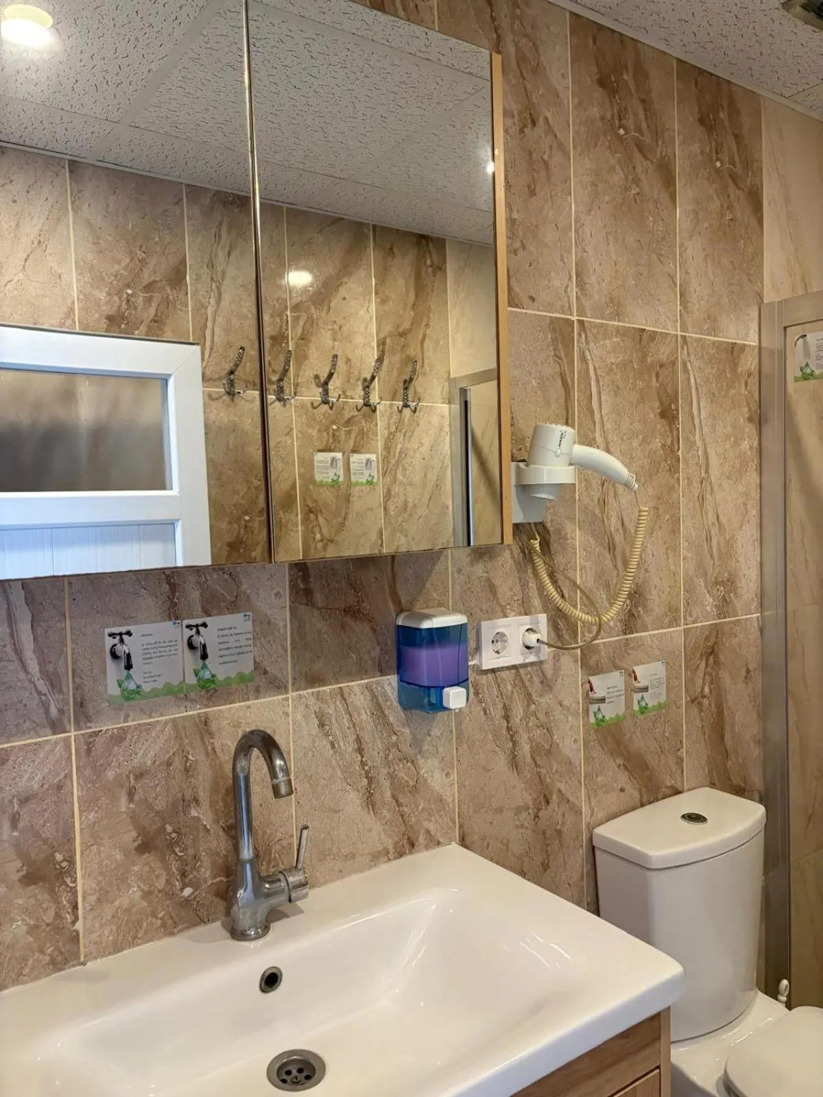 Shower in Alida Hotel Pamukkale