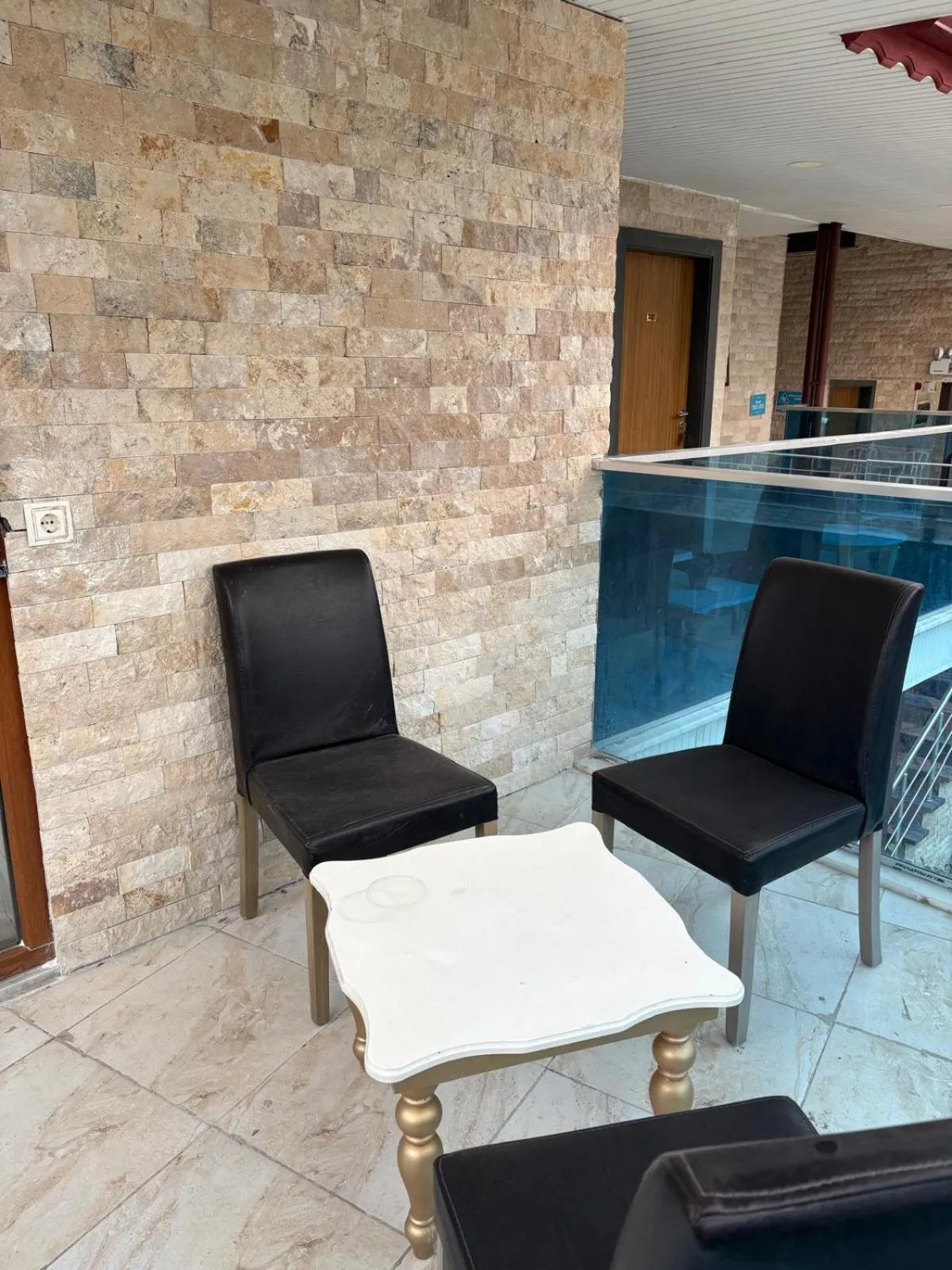 Seating area in Alida Hotel Pamukkale