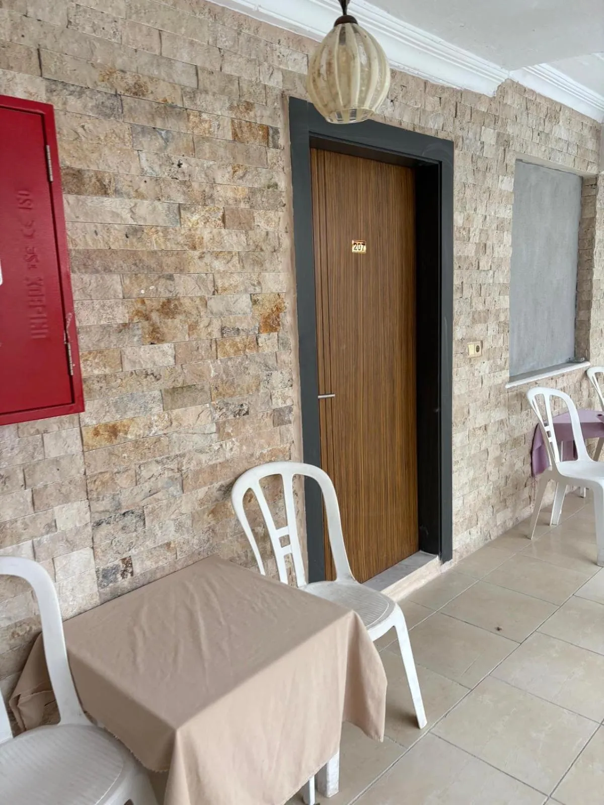 Seating area in Alida Hotel Pamukkale