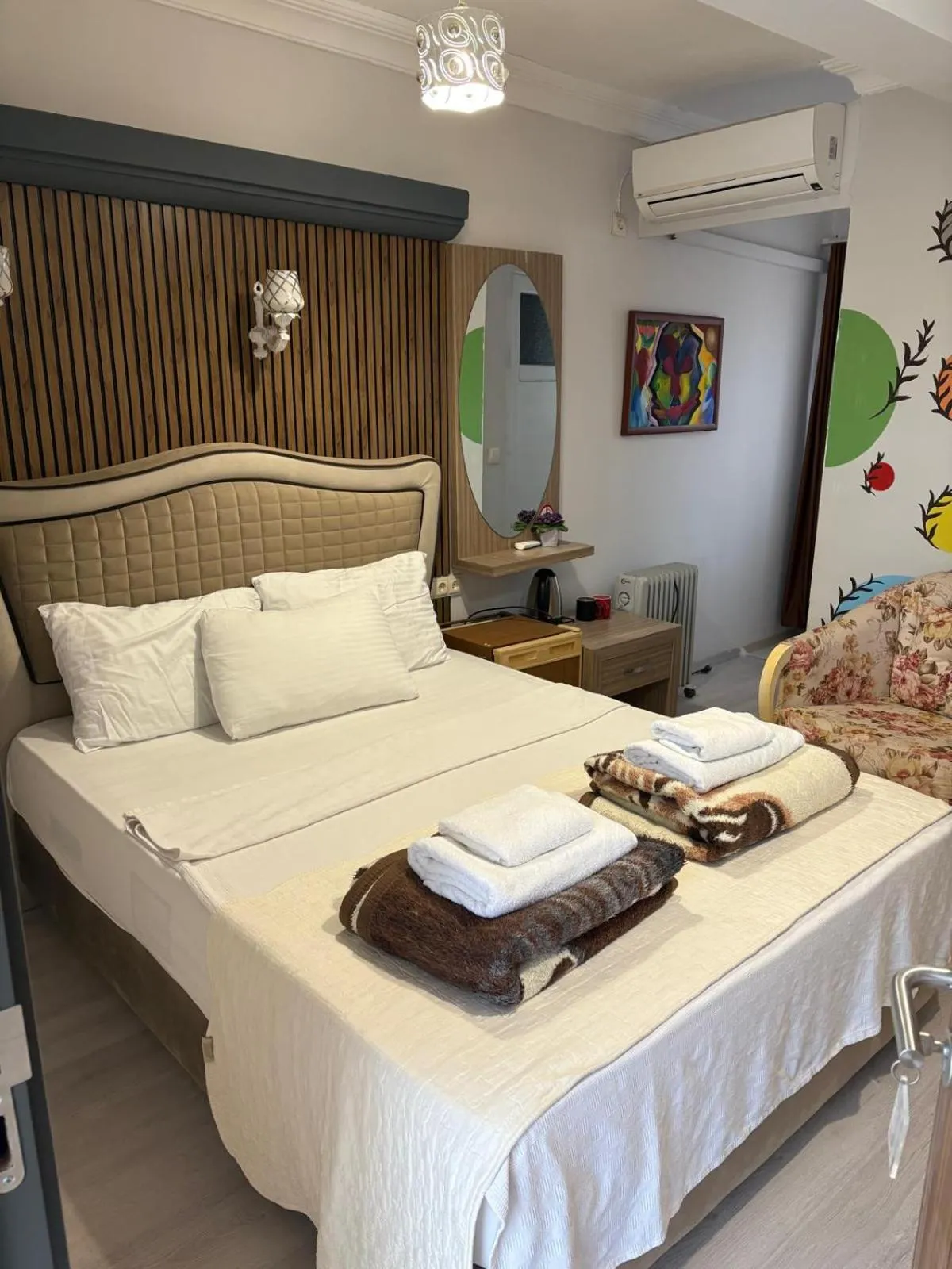 Bed in Alida Hotel Pamukkale