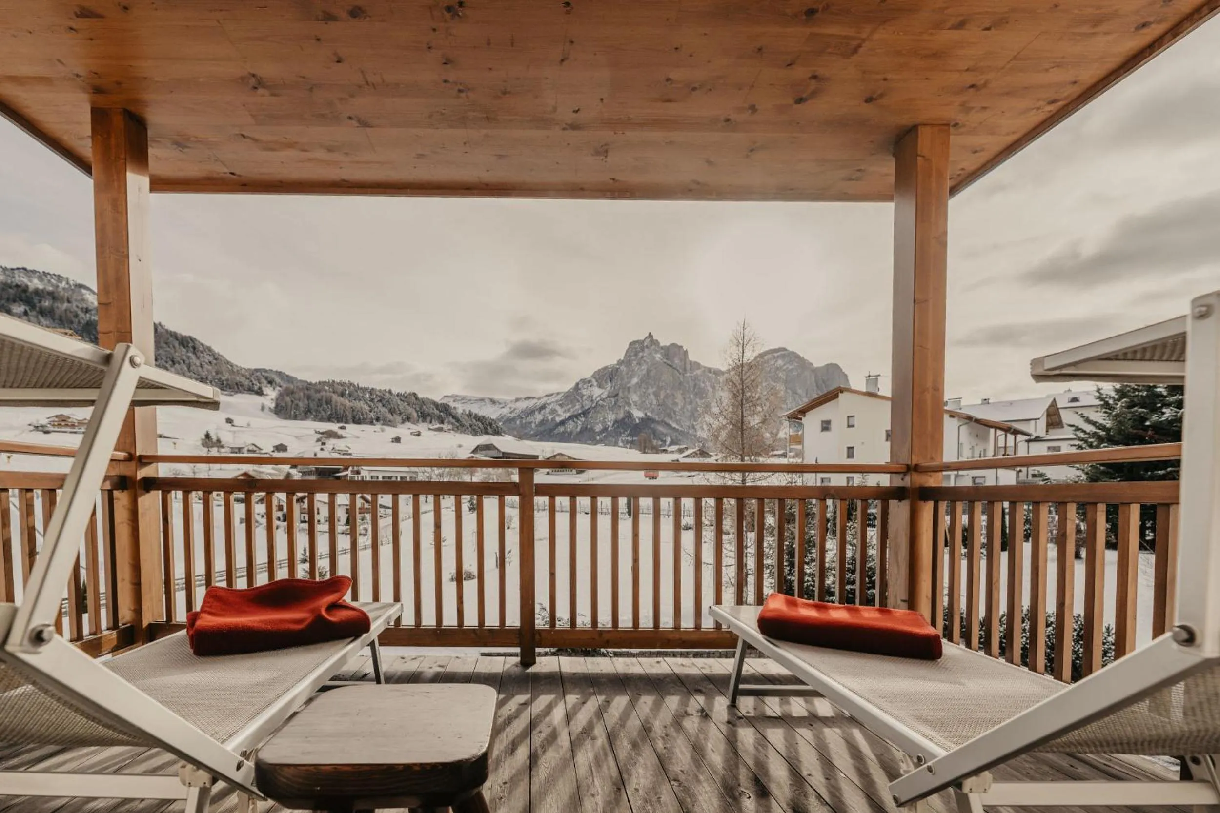 Balcony/Terrace in Hotel Castel Oswald von Wolkenstein