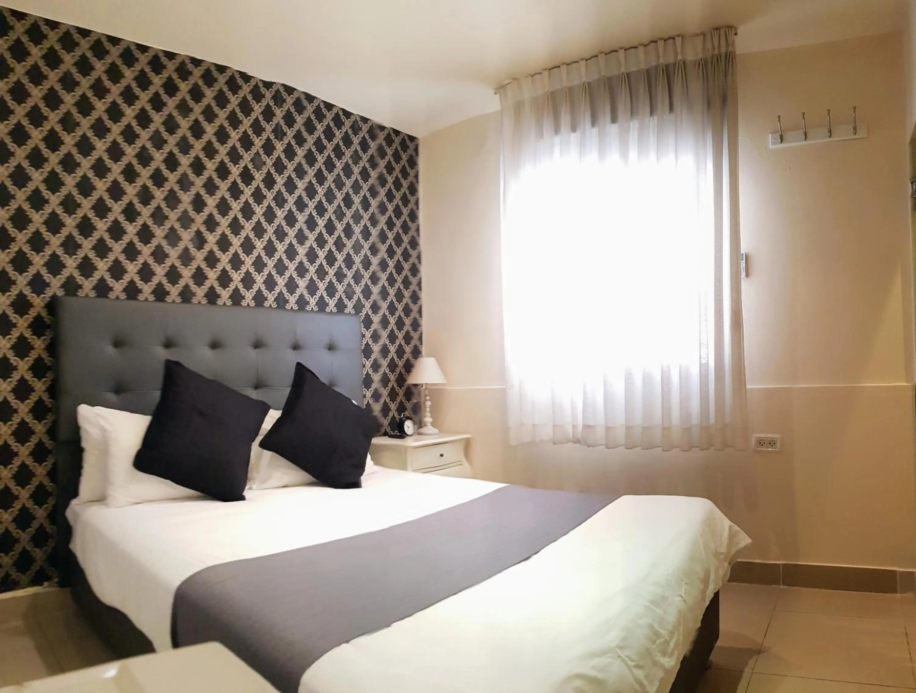 Bed in Central Hotel