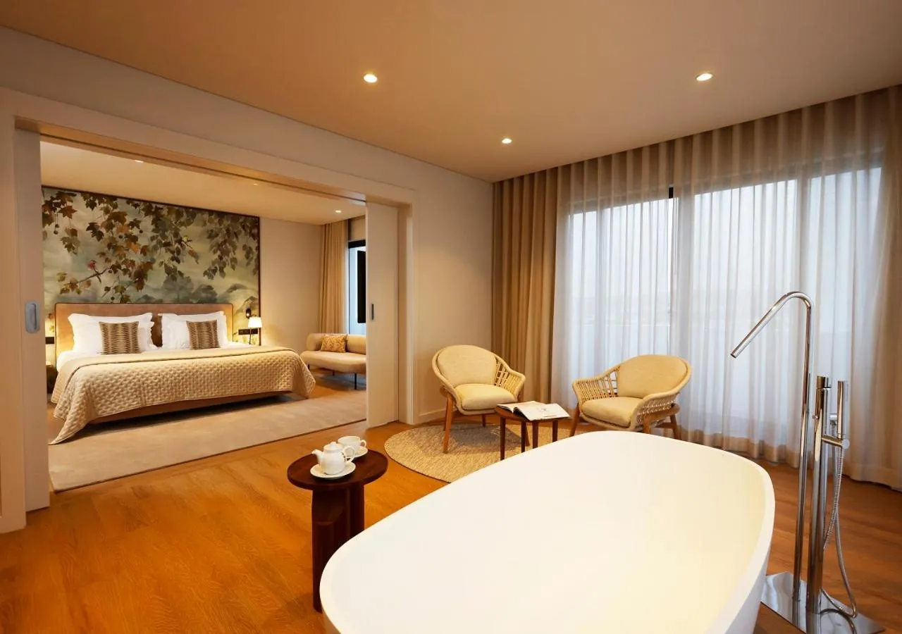 Bed in Montebelo Viseu Congress Hotel & Spa