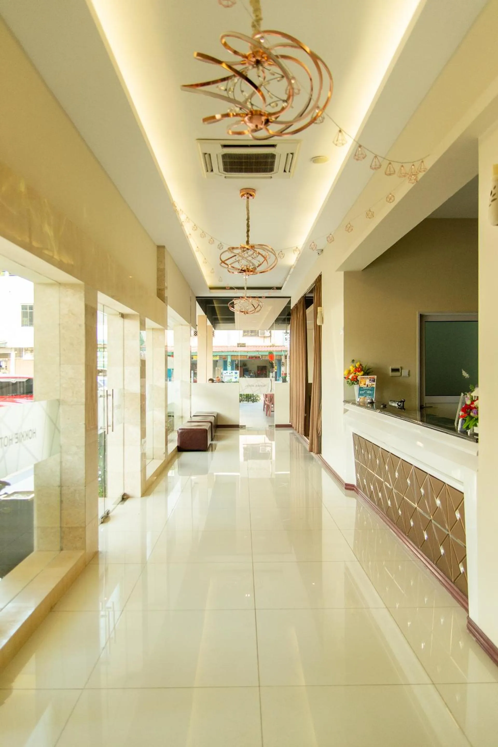 Lobby or reception in Hokkie Hotel Punggur Batam