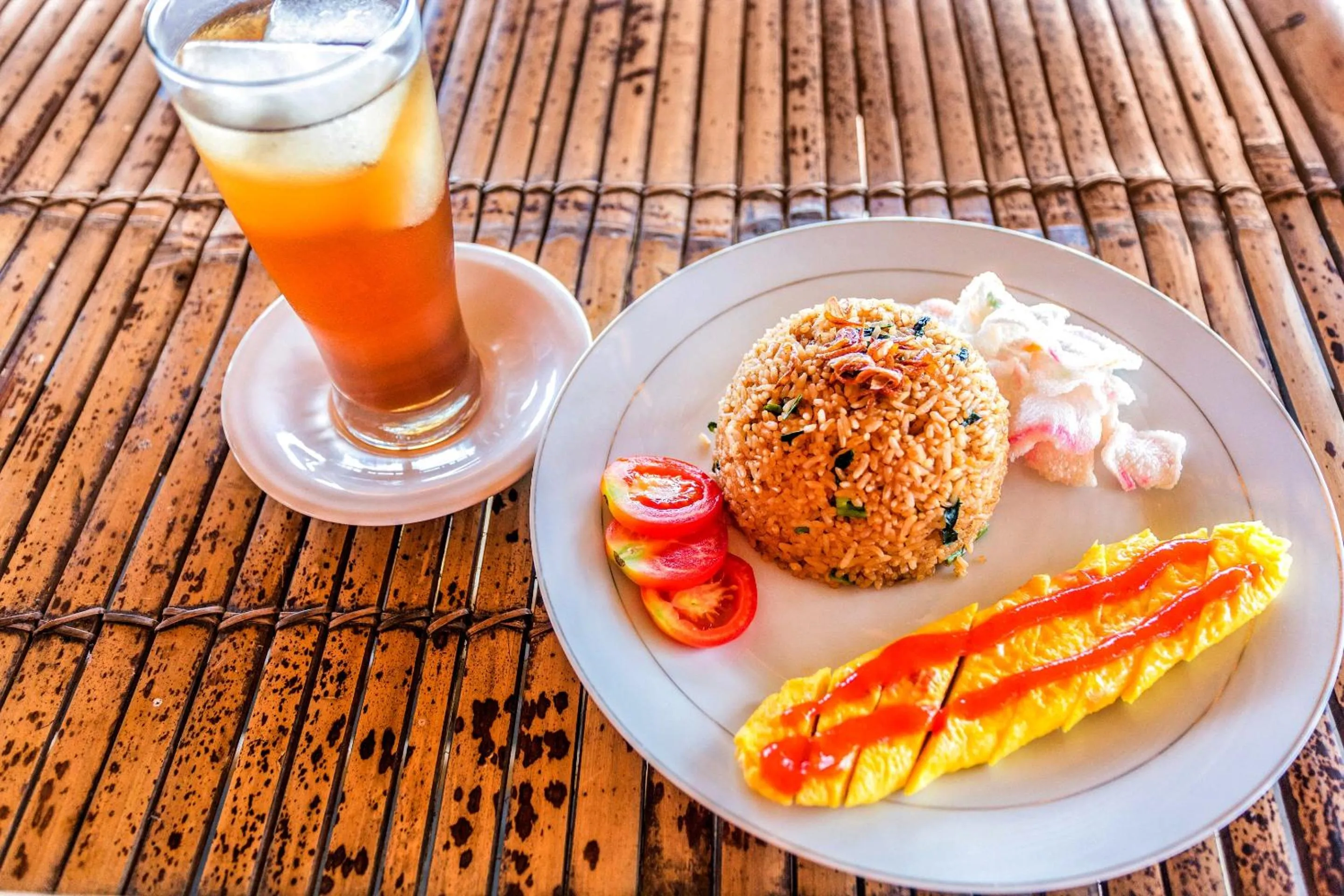 Restaurant/places to eat in Hotel O Telone Bungalow