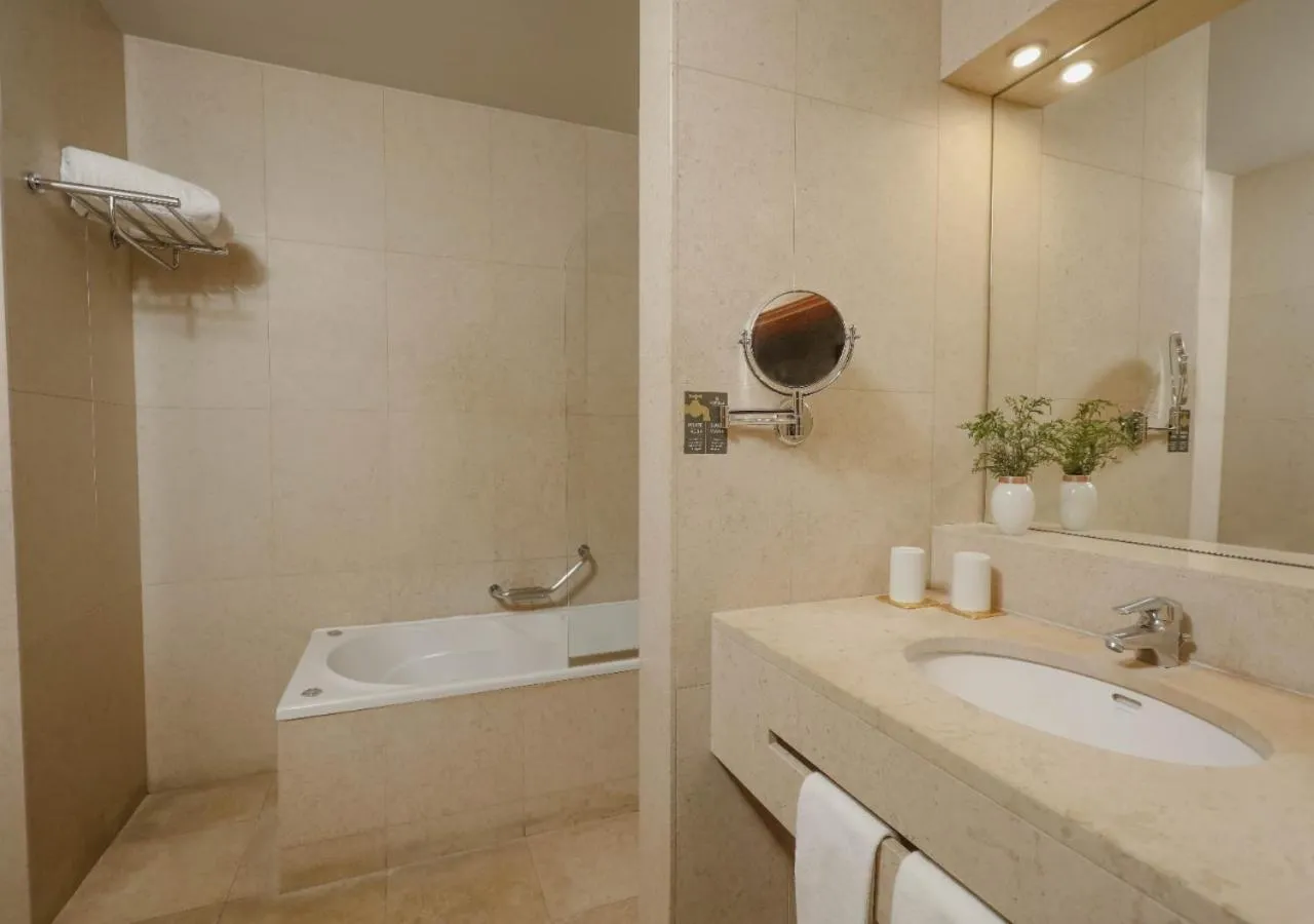 Bathroom in Montebelo Palácio dos Melos Viseu Historic Hotel