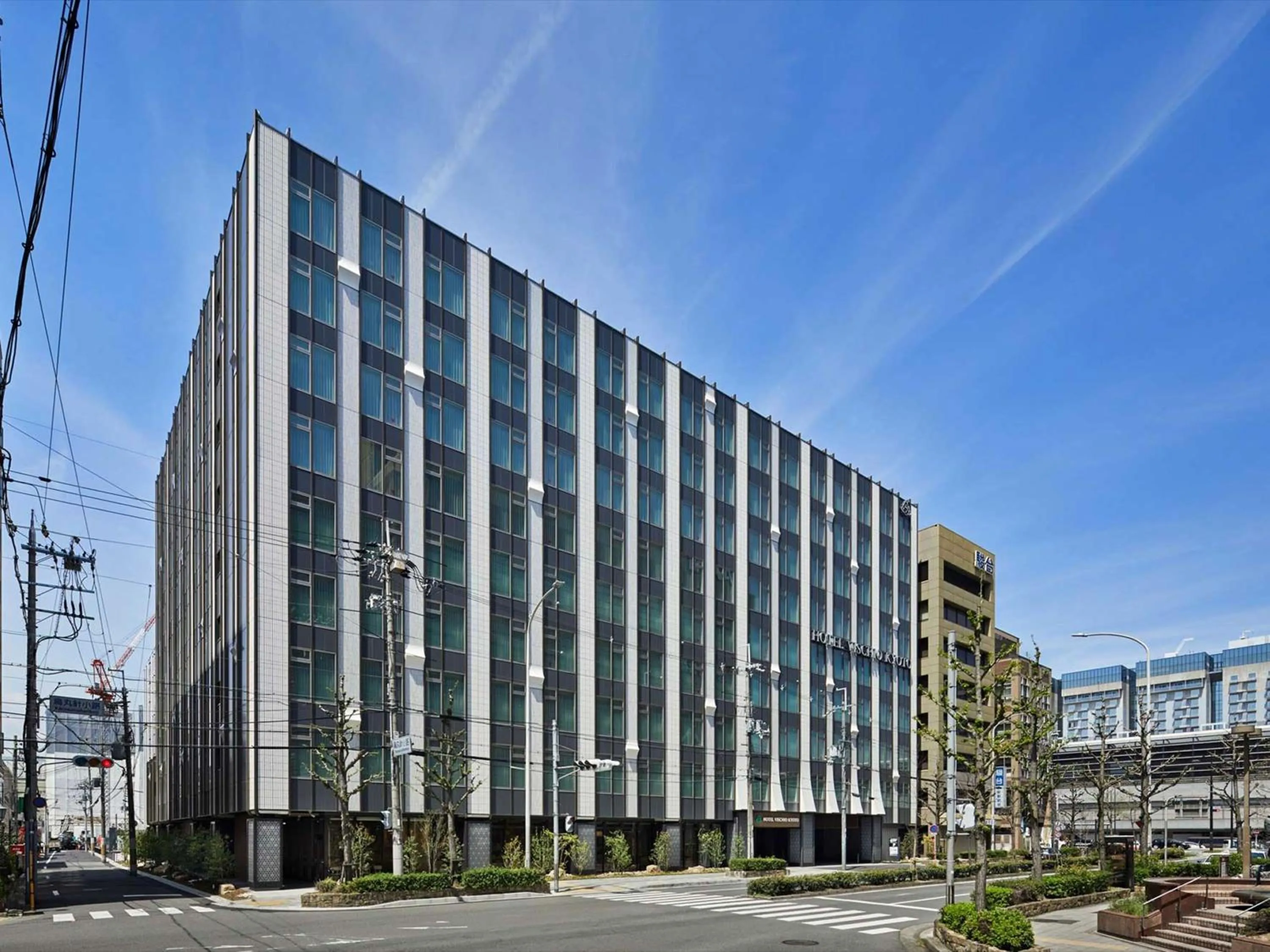 Facade/entrance in Hotel Vischio Kyoto by GRANVIA
